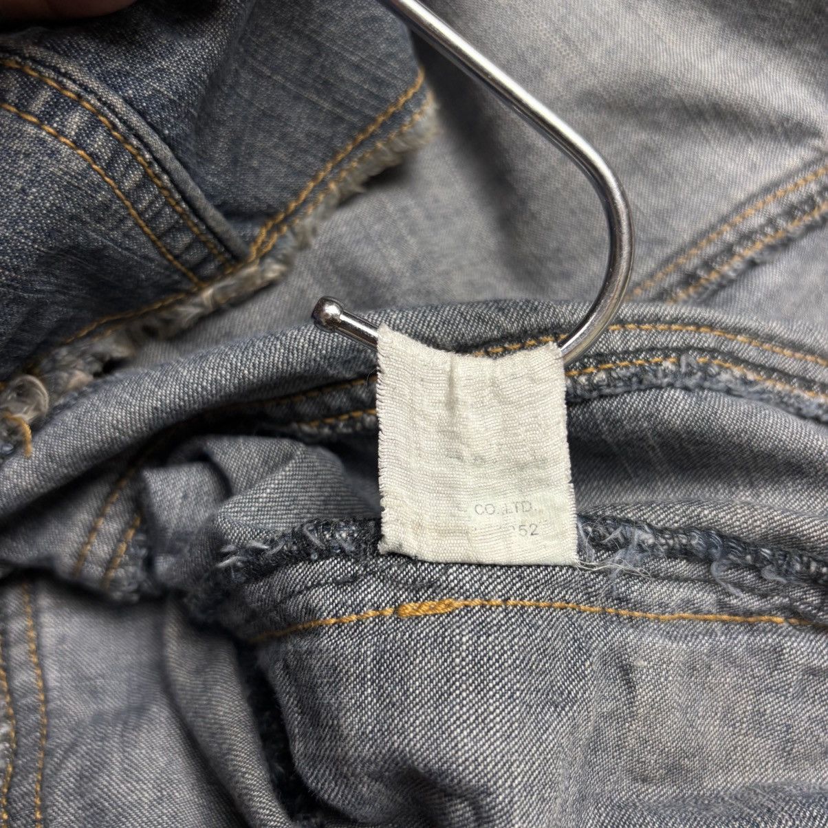 JACKROSE 2000s Jackrose - Sidelace Western Denim Shirt Size US M / EU 48-50 / 2 - 9 Thumbnail