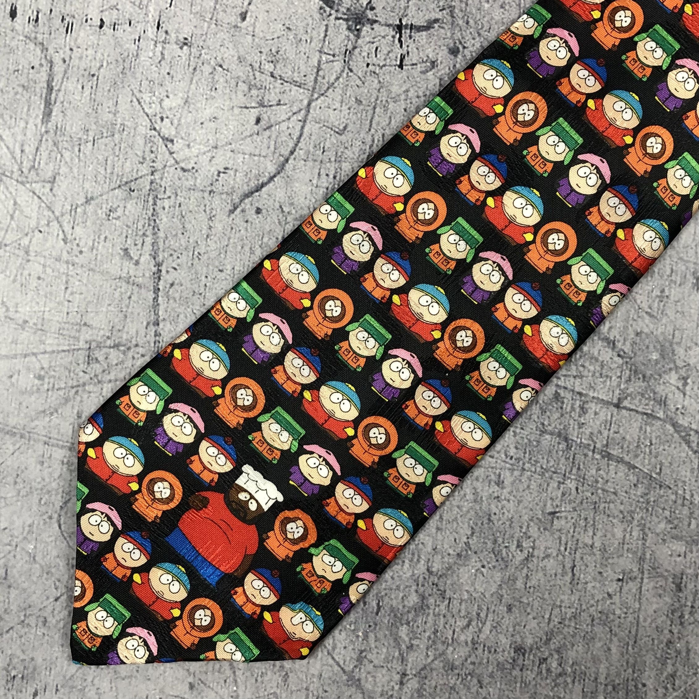 Cartoon Network Vintage 1999 South Park Tie Size ONE SIZE - 2 Thumbnail