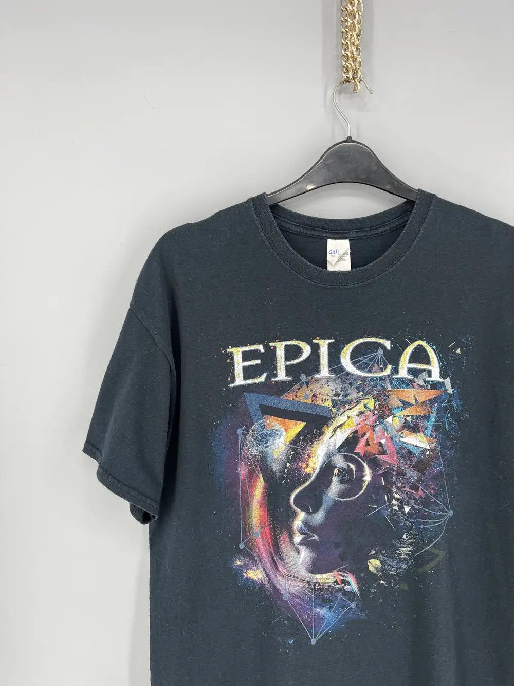 Band Tees Vintage 00s Epica Gothic Symphonic Metal rock band Nightwish Size US XL / EU 56 / 4 - 4 Thumbnail
