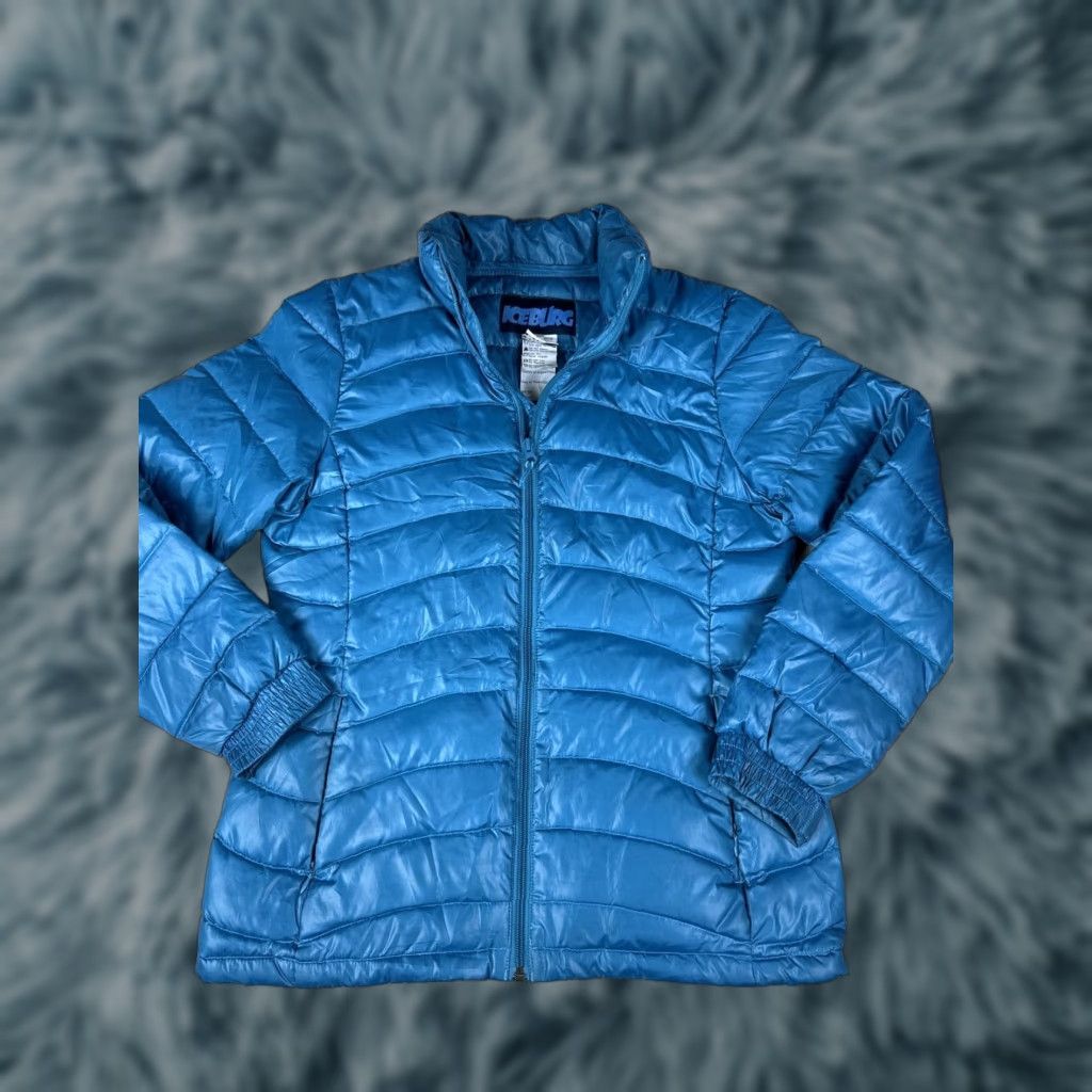 Altea VINTAGE Women’s Iceburg Down Puffer Jacket Regular Size M Teal Blue Full Zip Long Sleeve Size M / US 6-8 / IT 42-44 - 1 Thumbnail