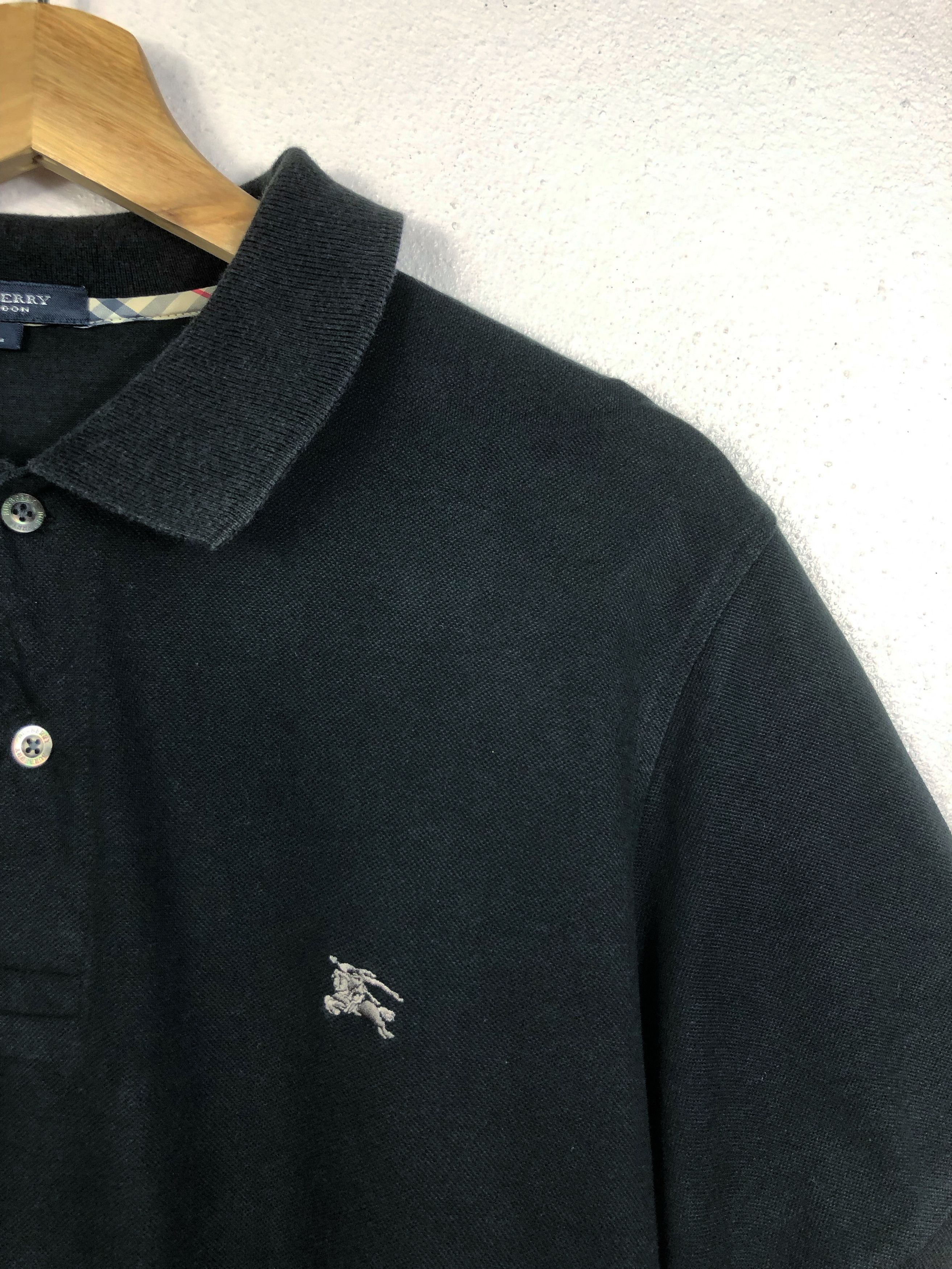 Burberry Rare Burberry London Polo Tee Size US L / EU 52-54 / 3 - 3 Thumbnail