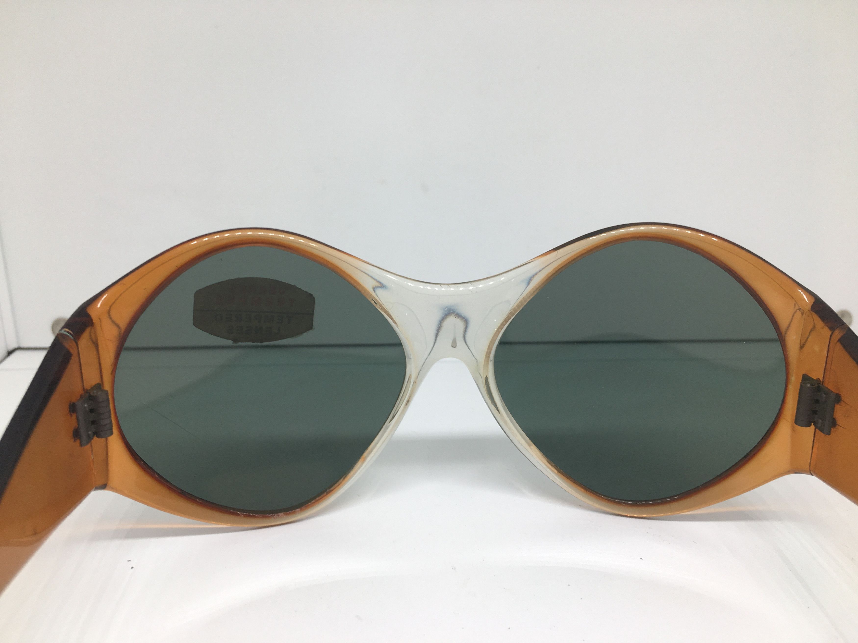 Vintage Vintage Handmade Sunglasses Frame Tempered Glass Lens France Size ONE SIZE - 5 Thumbnail