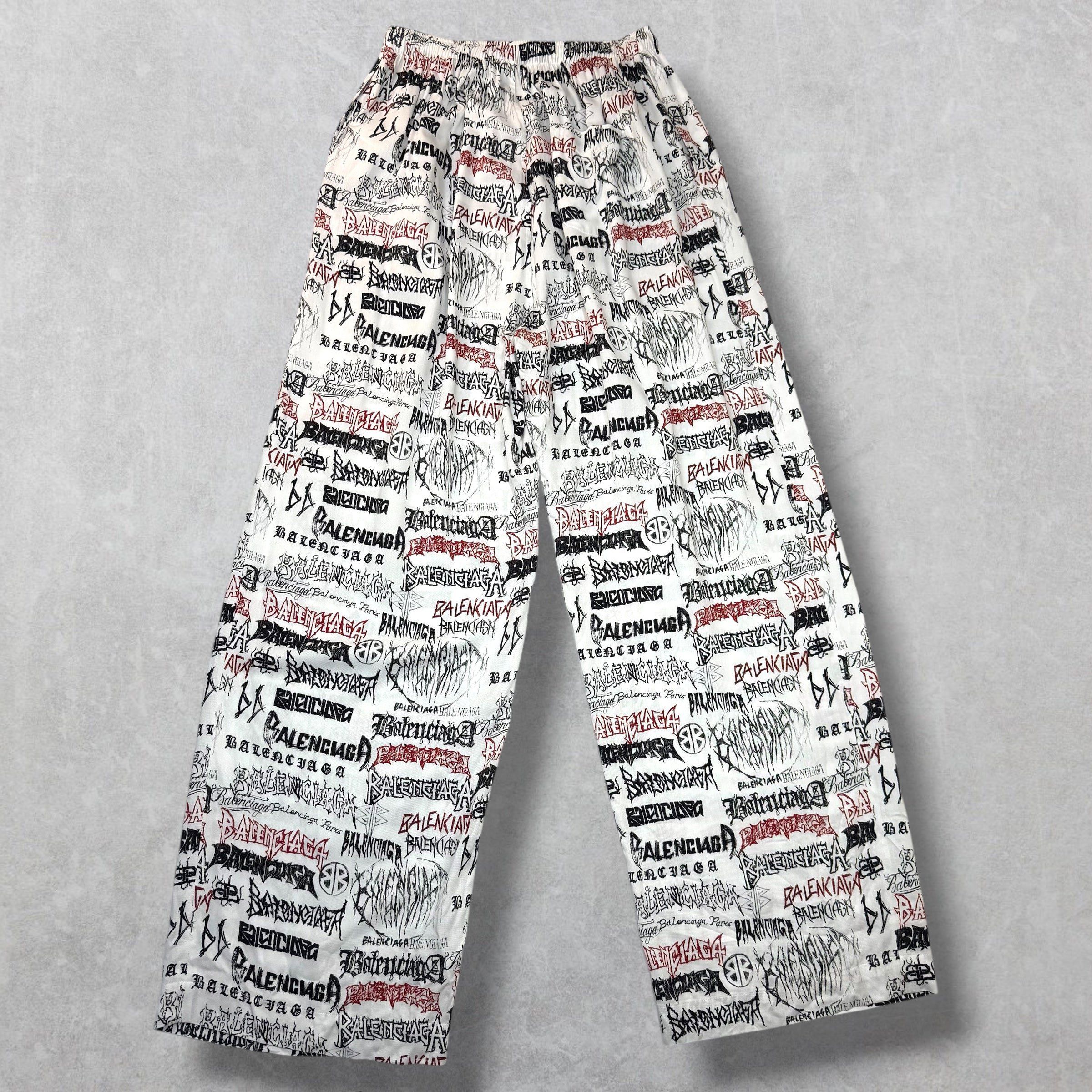 Balenciaga Balenciaga DIY Metal Allover Pyjama Pants M Size US M / EU 48-50 / 2 - 3 Thumbnail