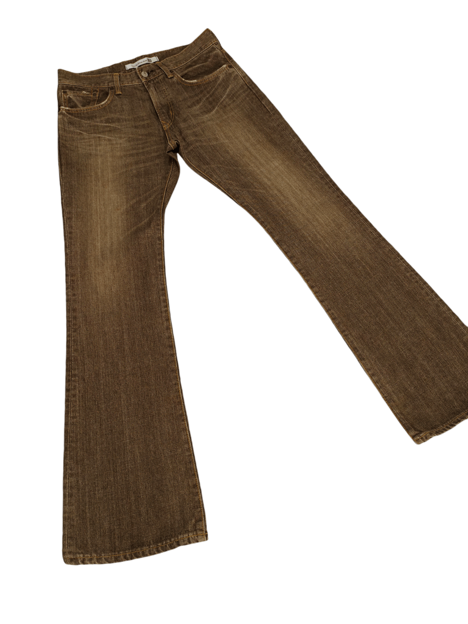 Edwin Flare Jeans Edwin XV Clawmark Faded Denim Bootcut Y2k Size US 32 / EU 48 - 2 Thumbnail