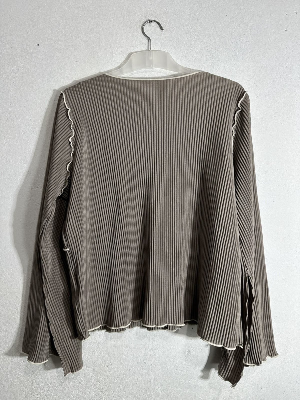 Japanese Brand 2000s UNDEFINED PLEATS LUTIQUE ISSEY MIYAKE YOHJI STYLE Size L / US 10 / IT 46 - 7 Thumbnail