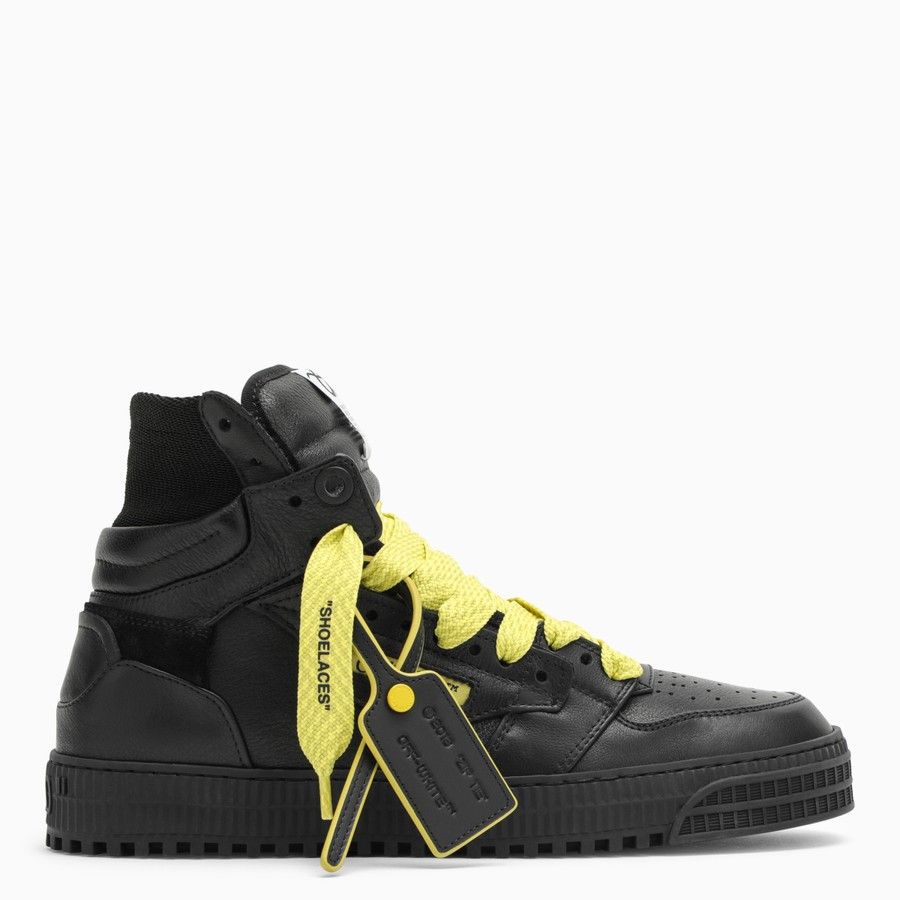 image of Off White O1D2Blof0224 High Trainer In Black Shoes, Men's (Size 7)