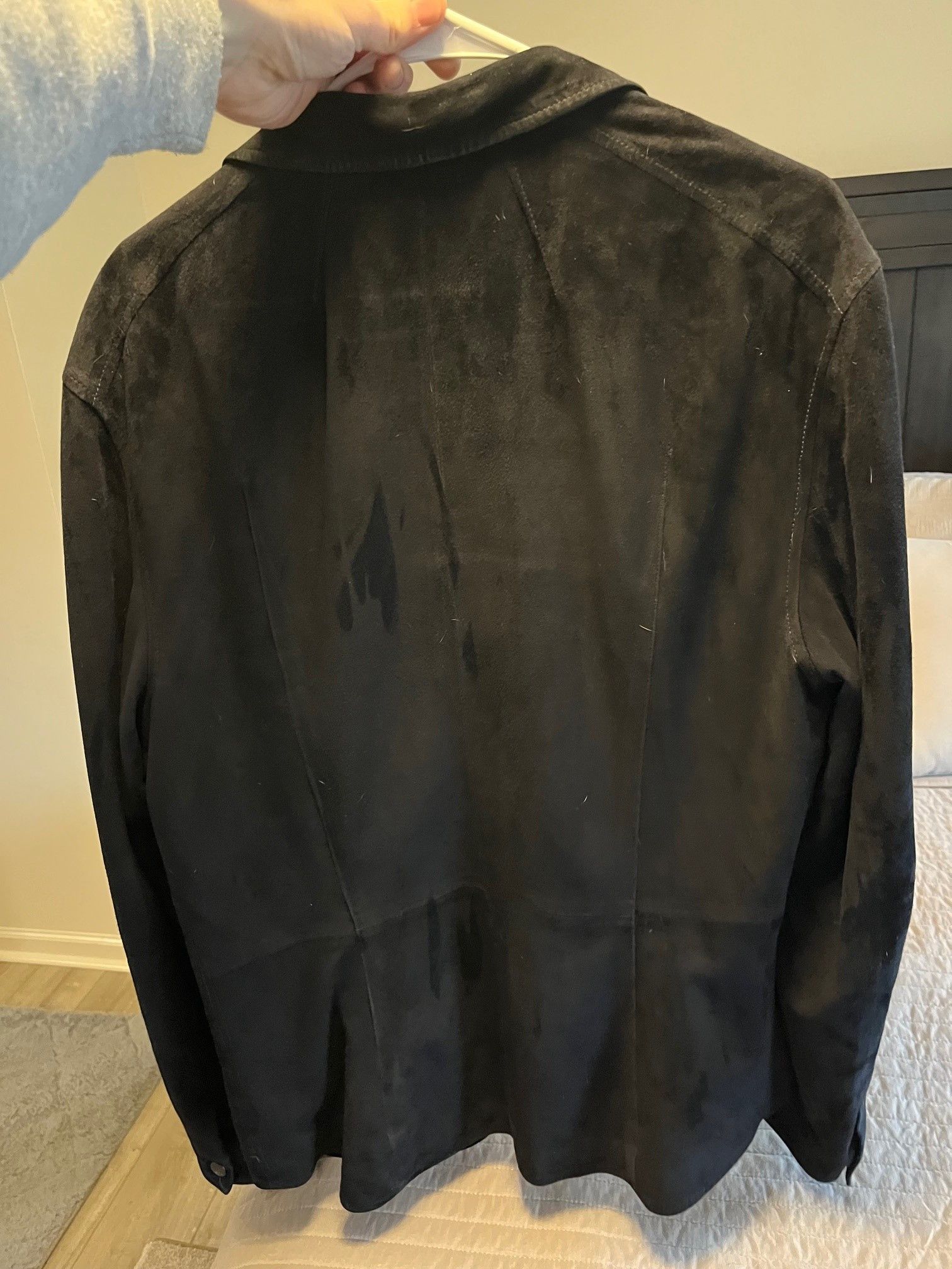 John Varvatos John Varvatos Suede Shirt Jacket L. 52 Size US L / EU 52-54 / 3 - 3 Thumbnail
