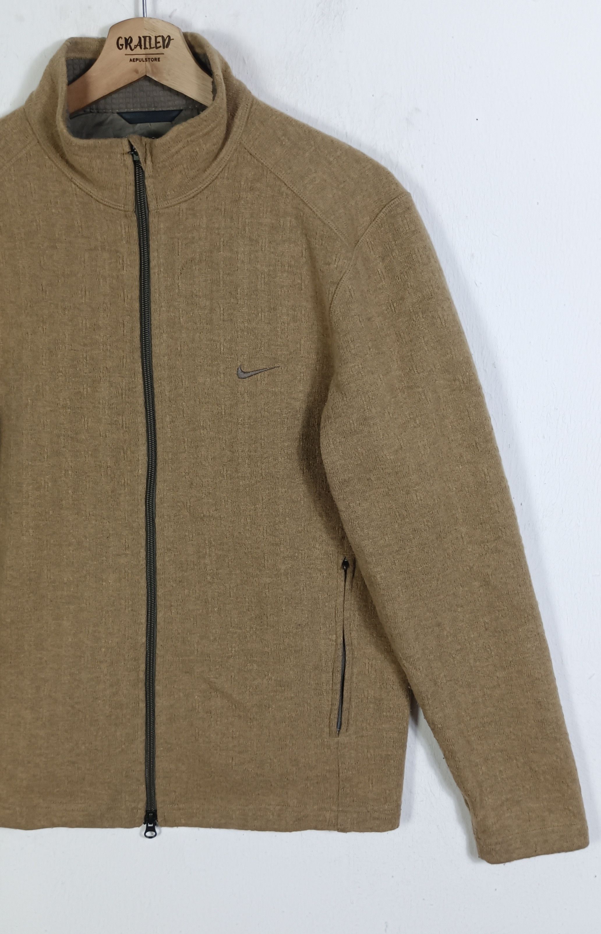 Nike × Vintage Vintage Nike Golf Small Logo Zipper Jacket Size US M / EU 48-50 / 2 - 4 Thumbnail