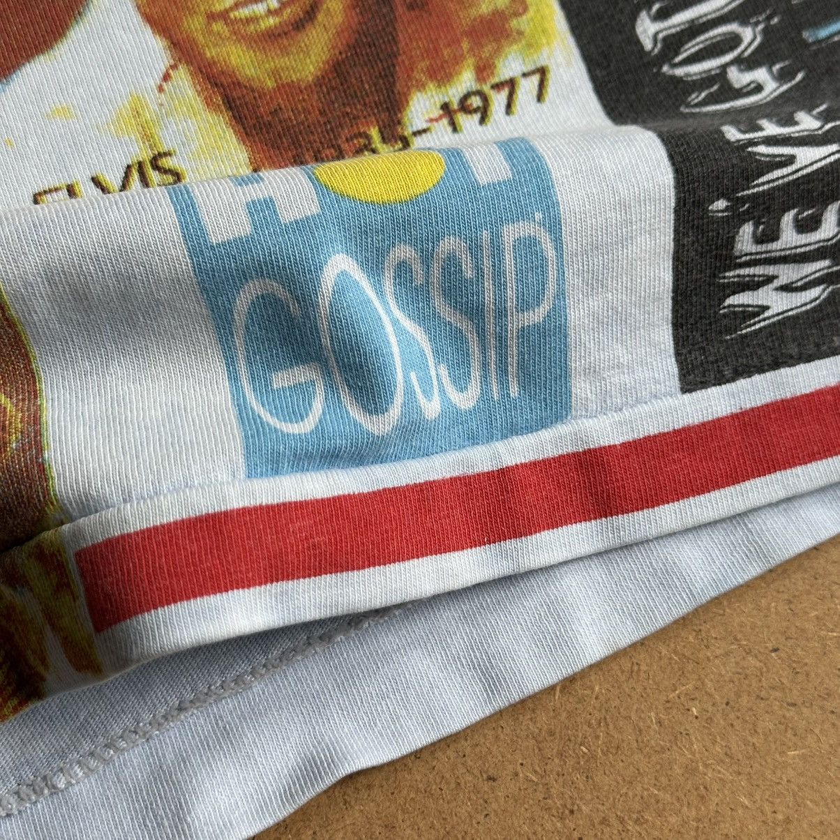 Band Tees Vintage 90s Edos Elvis Presley Graphic Single Stitch Tee Size US M / EU 48-50 / 2 - 8 Thumbnail