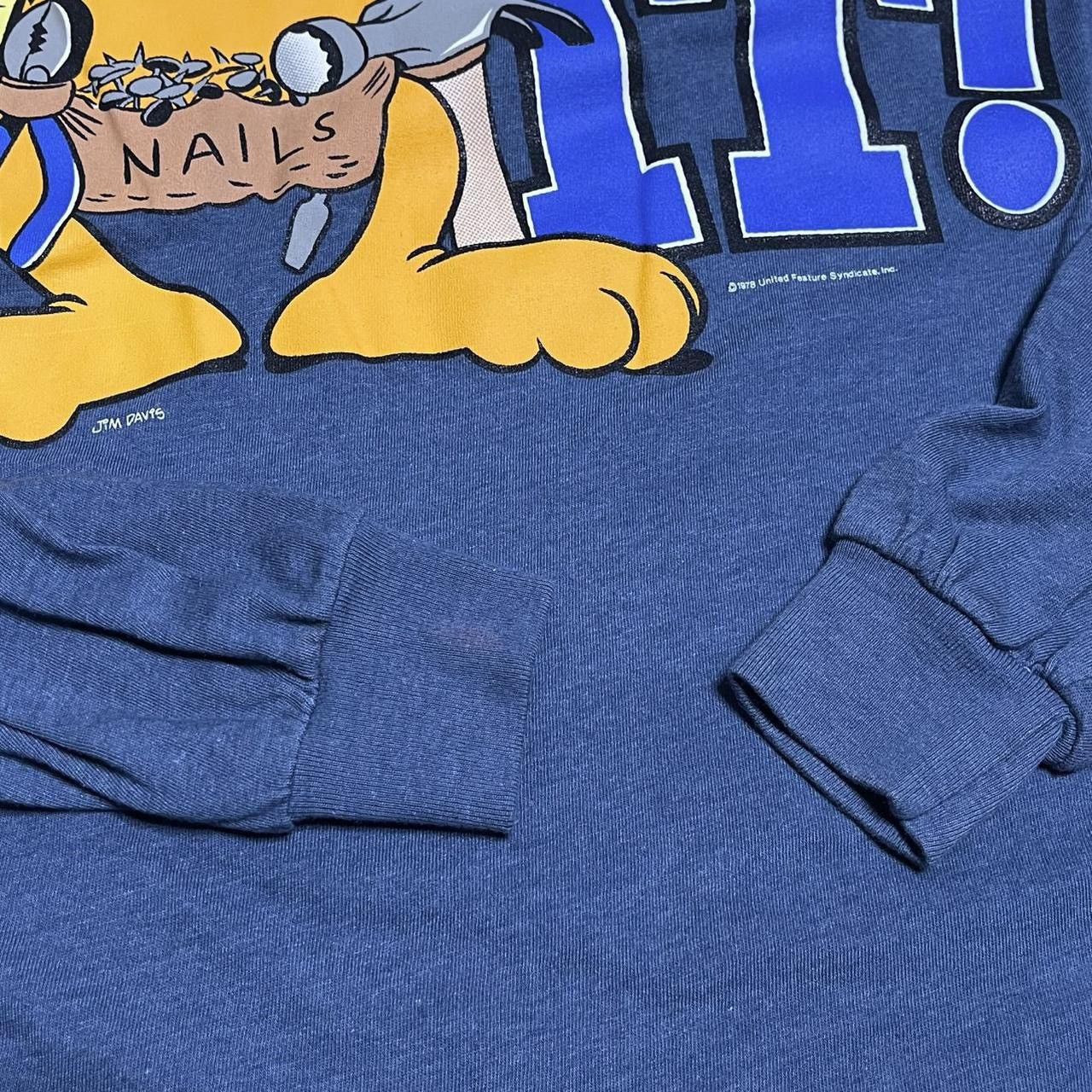 Vintage 1981 Garfield mr fix it tee Size US L / EU 52-54 / 3 - 4 Thumbnail