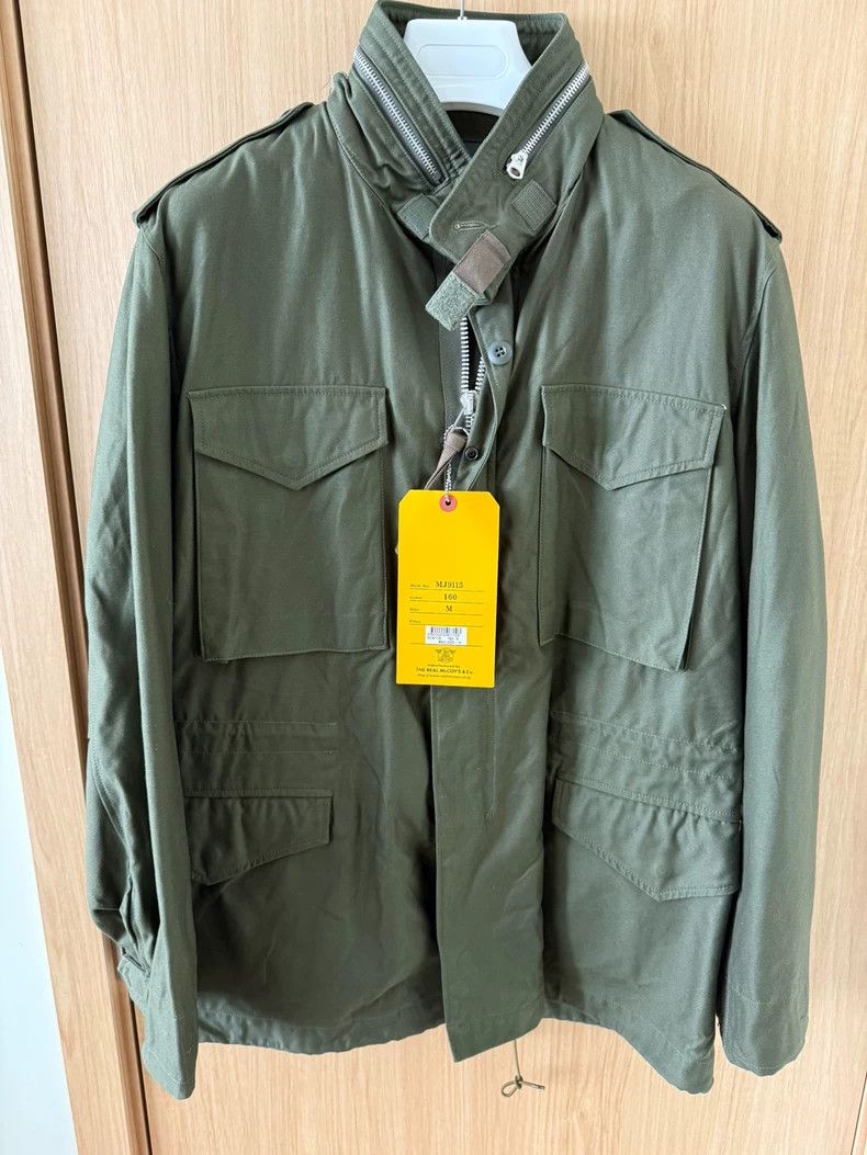 THE REAL McCOY'S Military Retro M65 Field Jacket MJ9115 250