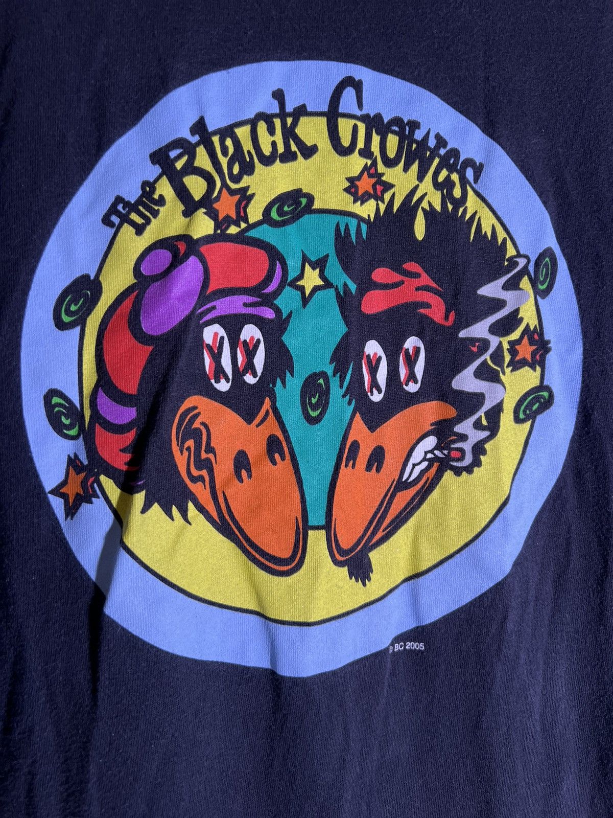 Band Tees Y2K 2000’s VTG Vintage The Black Crowes Rock Band Goth Shirt Size US XXL / EU 58 / 5 - 3 Thumbnail