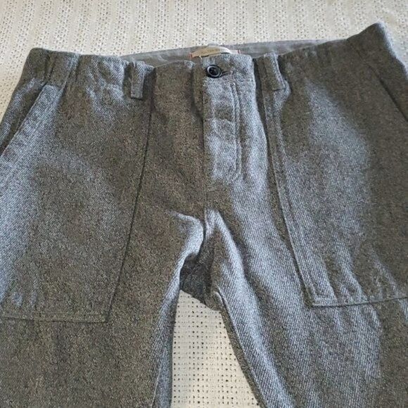 Vintage Fulton Skinny High Waisted Large Pockets Sz. 30 x 30 Gray Pa Size US 30 / EU 46 - 2 Thumbnail