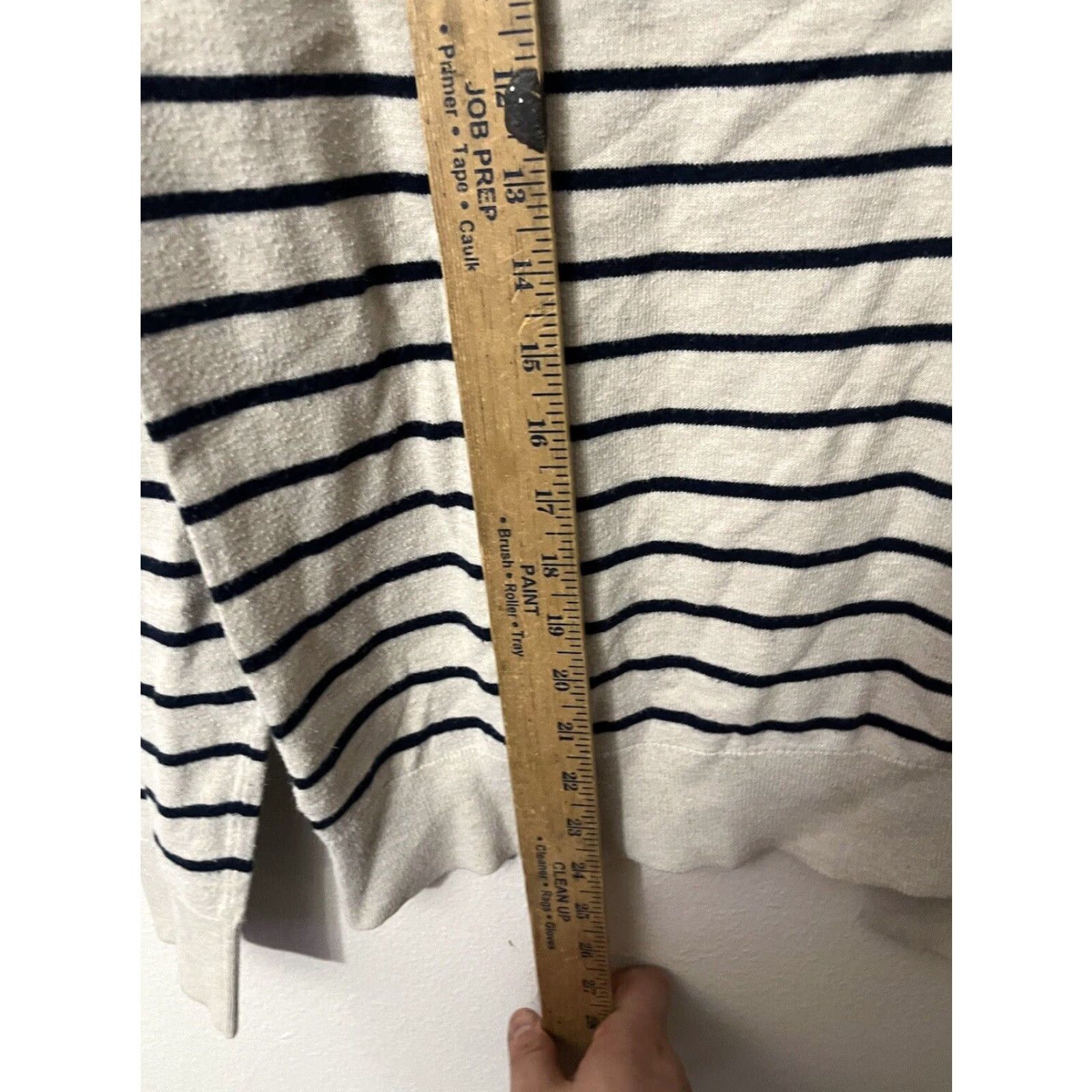 Banana Republic Banana Republic Luxe Sweater Collection Multicolor Striped Mens Small V-Neck Pullover Classic Preppy Size US S / EU 44-46 / 1 - 4 Thumbnail
