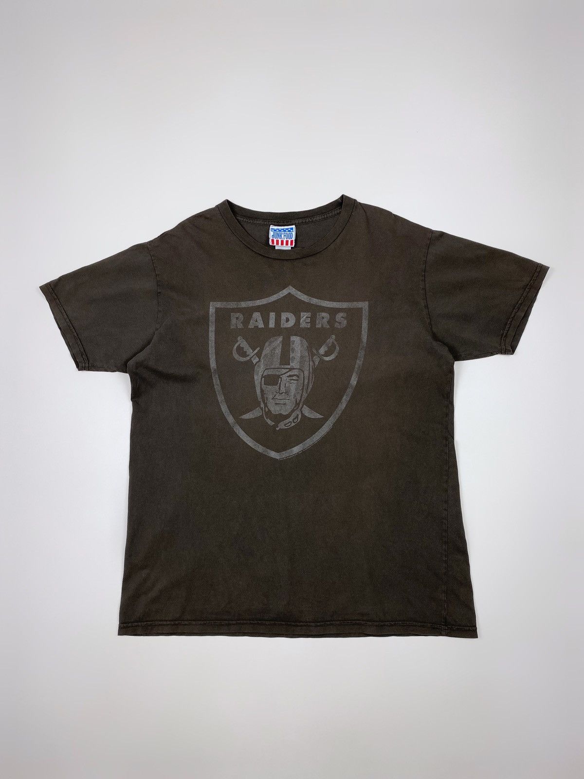 Junk Food Y2K Junk Food Brown Oakland Raiders Logo Tee Size US L / EU 52-54 / 3 - 1 Thumbnail