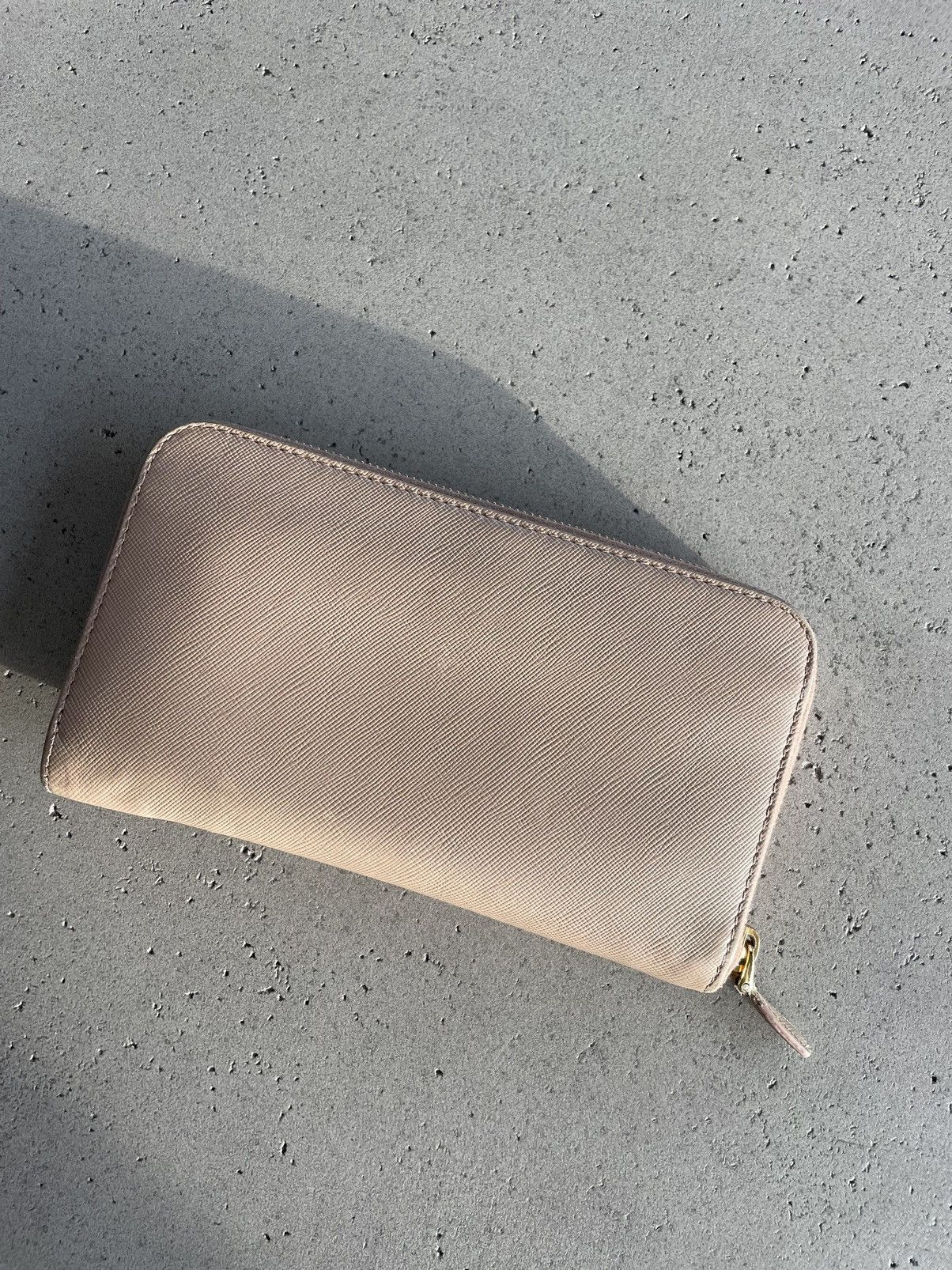 Prada Prada Saffiano Leather Zippy Wallet Size ONE SIZE - 4 Thumbnail