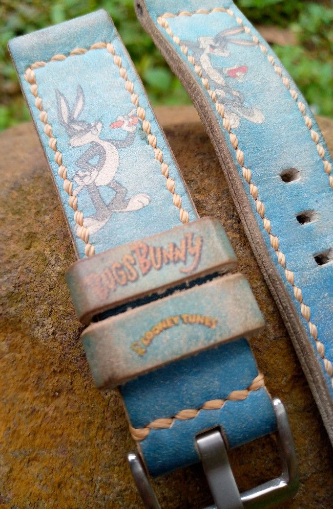 Vintage Vintage Strap Bugs Bunny Looney Tunes Size ONE SIZE - 3 Thumbnail
