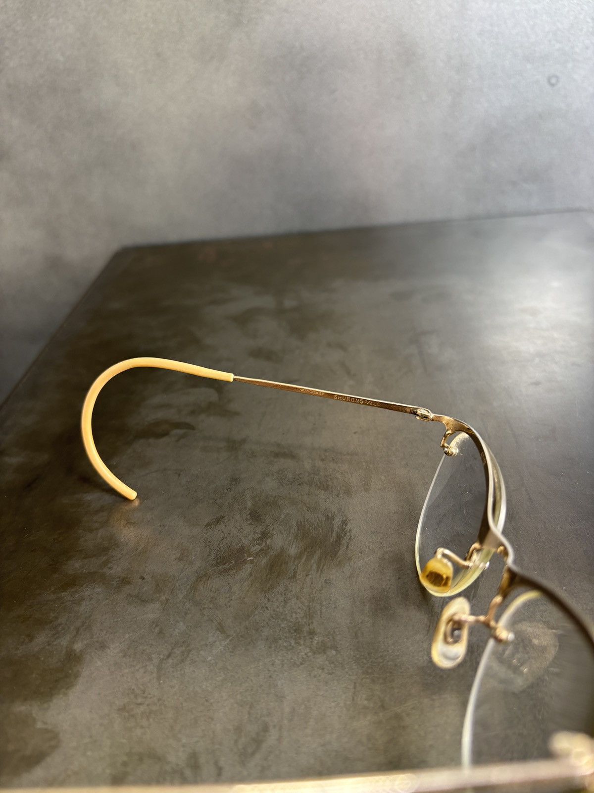 Shuron 1930s Eyeglasses True Vintage Shuron Gold Fill Spectacles Size ONE SIZE - 4 Thumbnail
