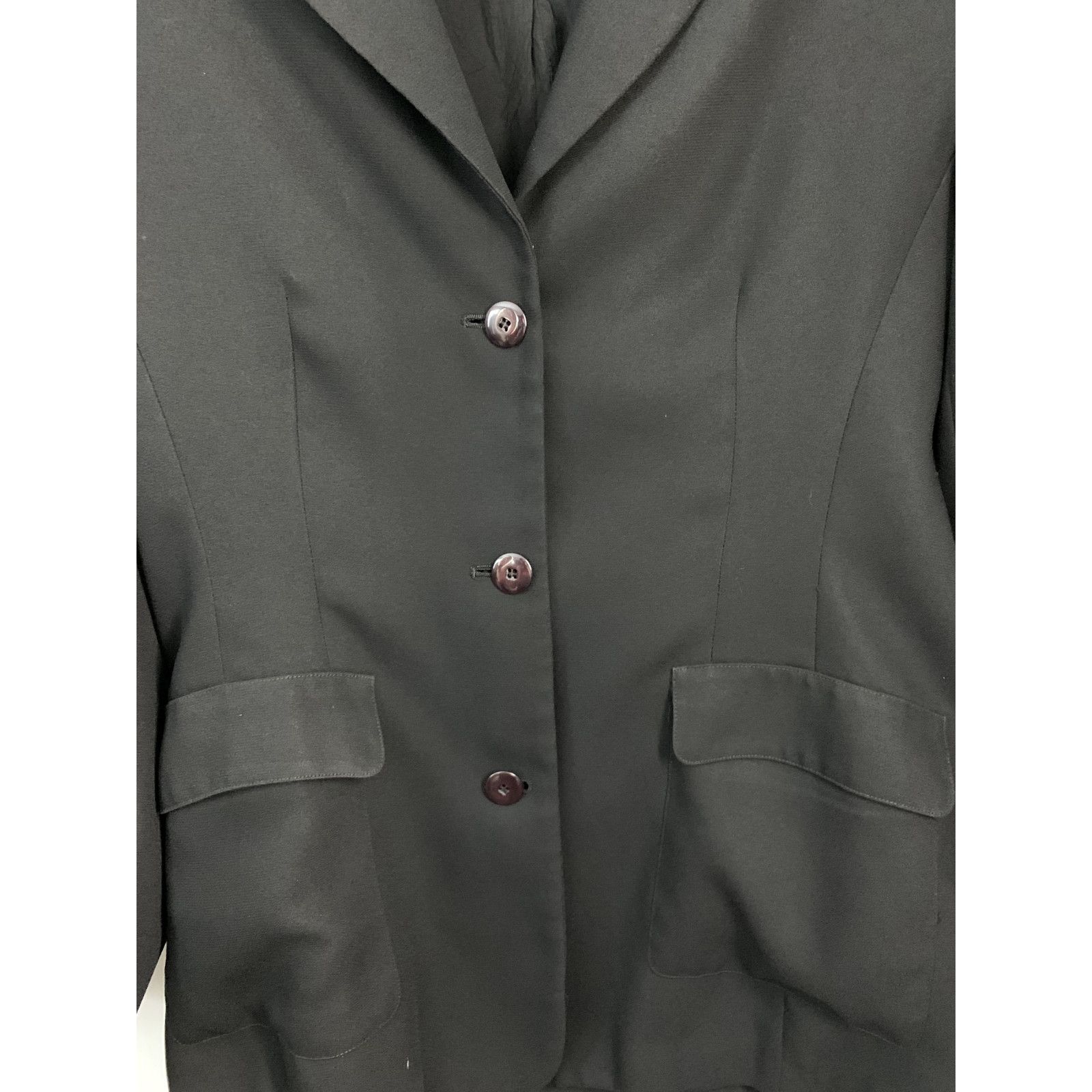 Vintage Vintage Studio by Pat Argenti Blazer Jacket Button Up 90s Size M / US 6-8 / IT 42-44 - 3 Thumbnail