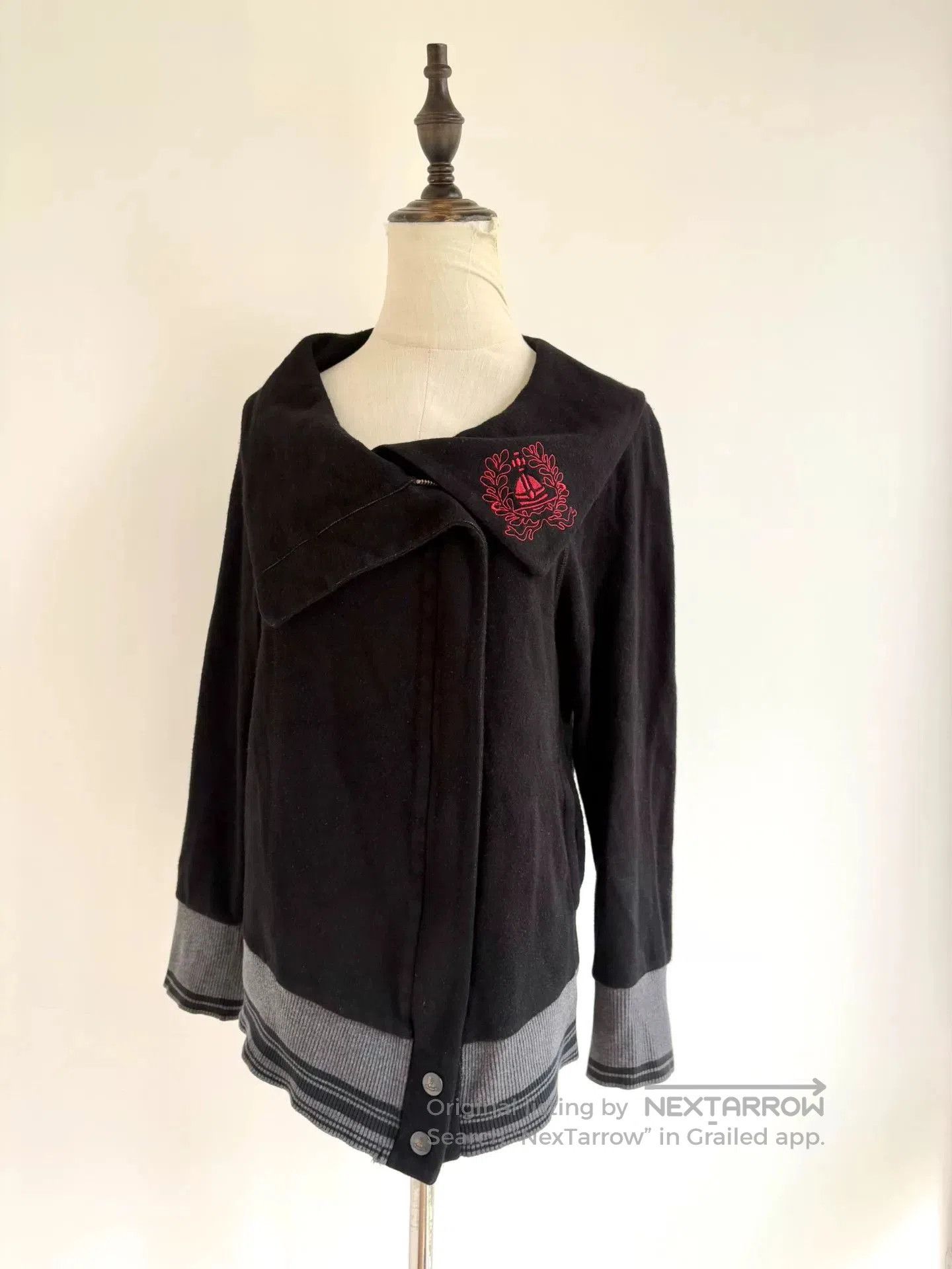 Vivienne Westwood vivienne westwood black gray sweatshirt jacket. Size M / US 6-8 / IT 42-44 - 1 Thumbnail