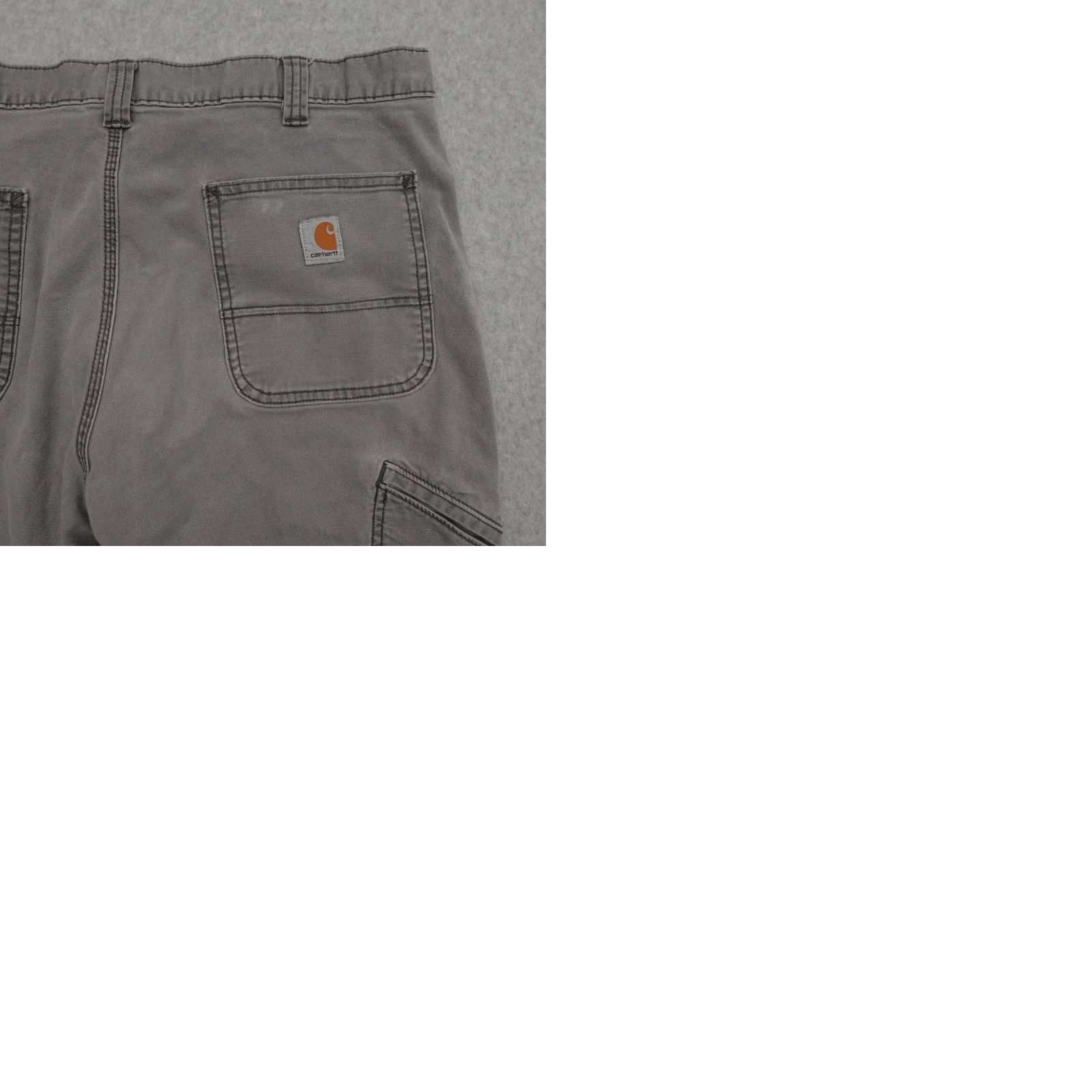 Carhartt Carhartt Pants Mens 38x28 Gray Canvas Carpenter Pants Regular 38 Gray Men Size 38x28 Carhartt Carpenter Pants Mens Slim Fit (adjust if needed) Size US 38 / EU 54 - 10 Thumbnail