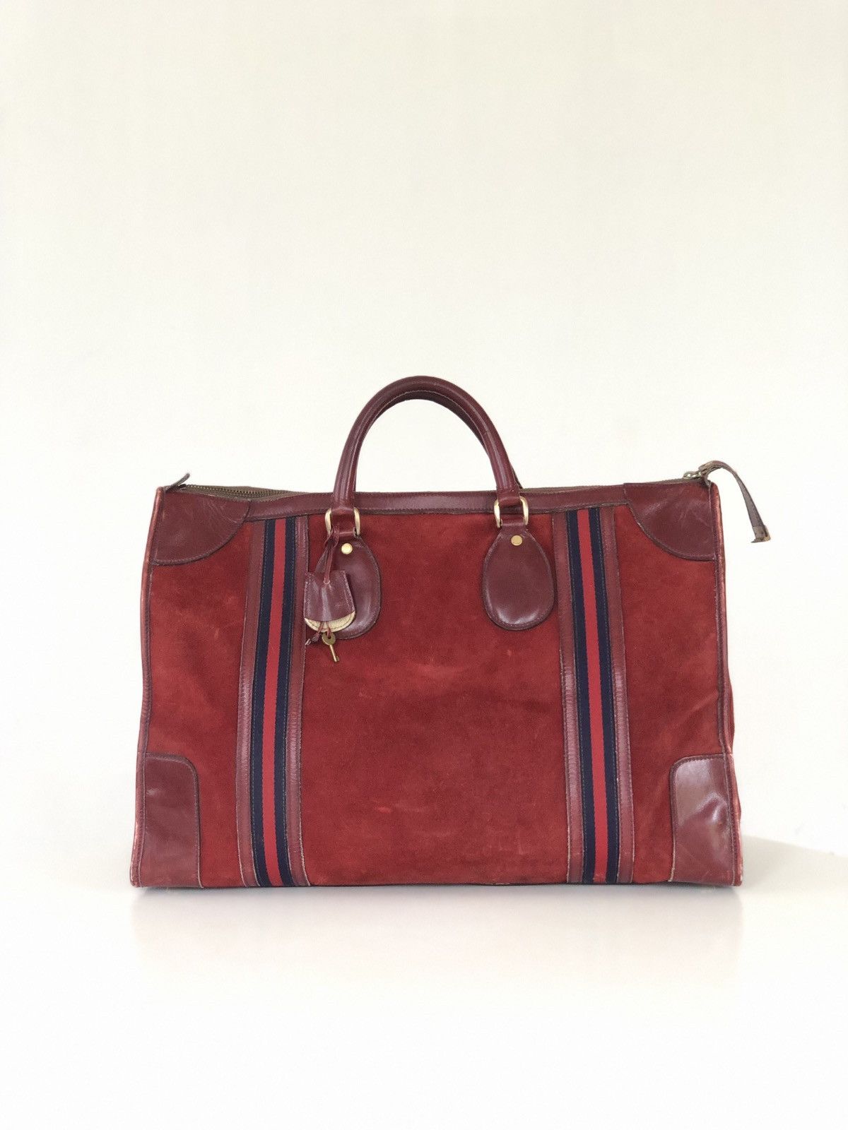 Gucci Vintage GUCCI suede duffle bag Size ONE SIZE - 6 Thumbnail