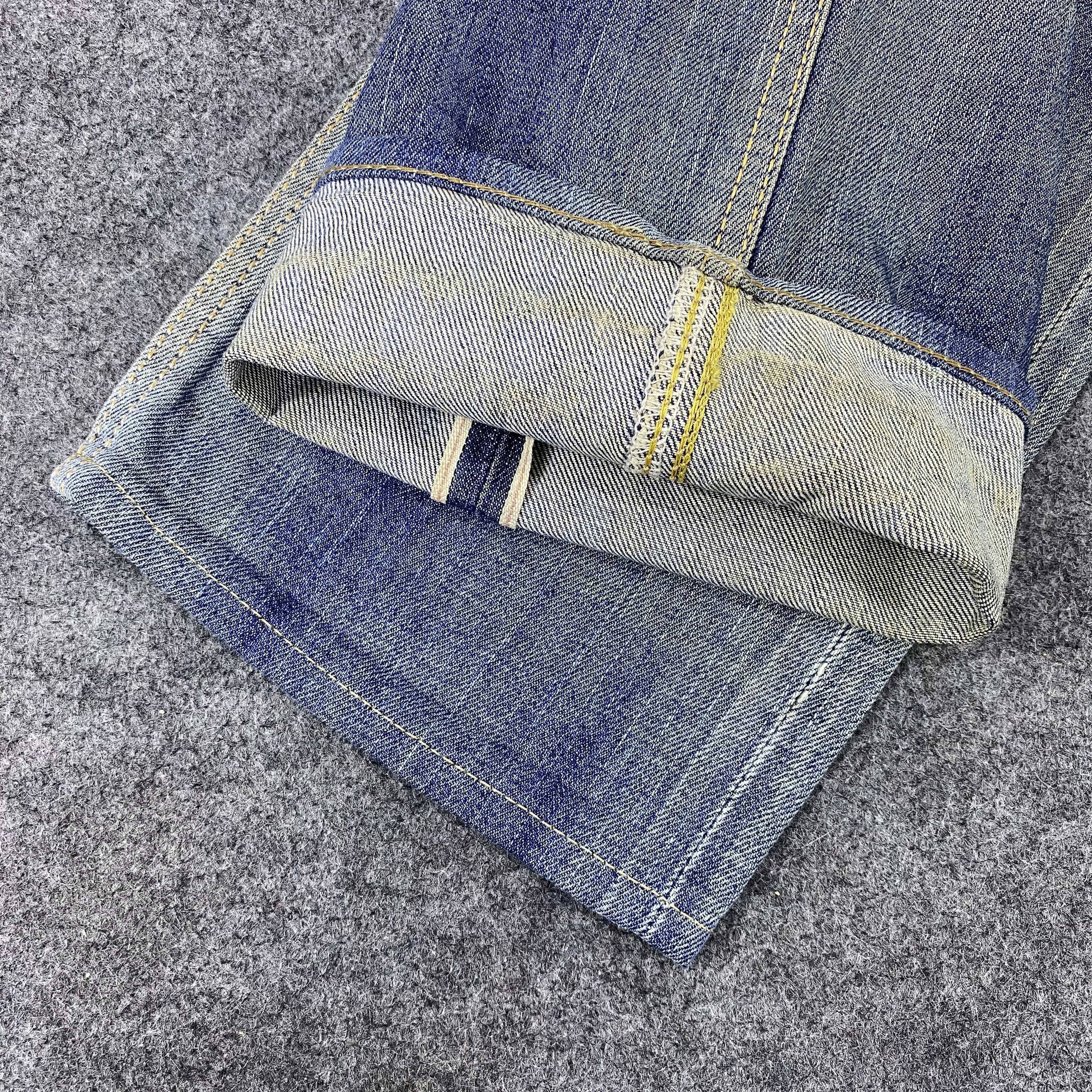 Edwin × Japanese Brand × Jean Edwin Sen denim selvedge jeans sk505t Denim-J1183 Size US 34 / EU 50 - 13 Thumbnail