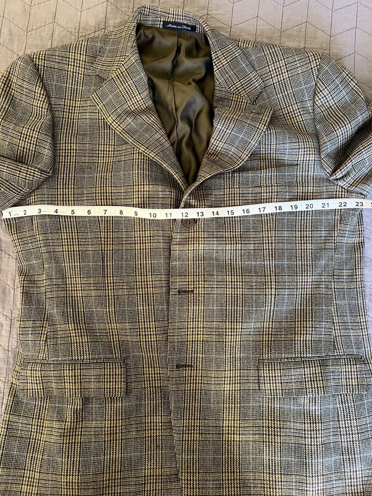 Faconnable Faconnable Men’s Wool/Cashmere Blazer 44R Size 44R - 8 Thumbnail