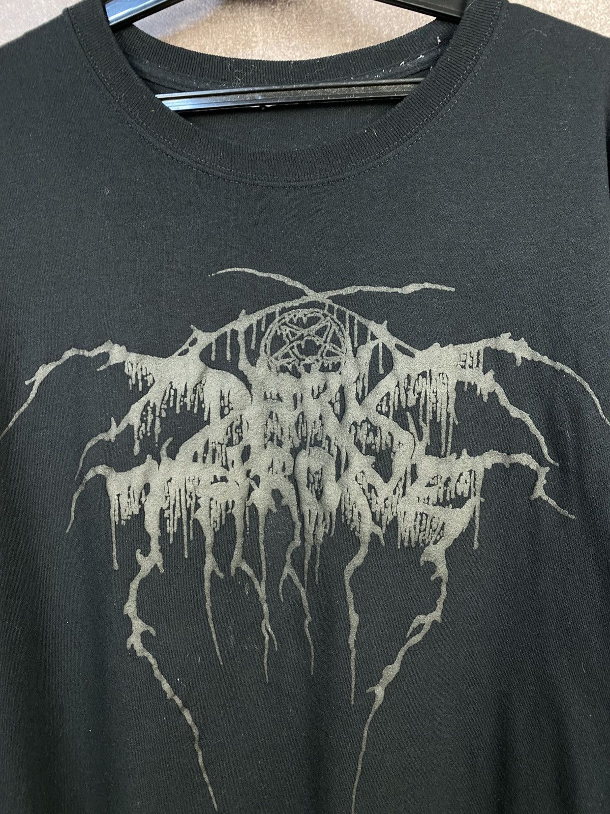 Band Tees Darkthrone 2000s Vintage Black Metal Band Tee Size US XL / EU 56 / 4 - 2 Thumbnail