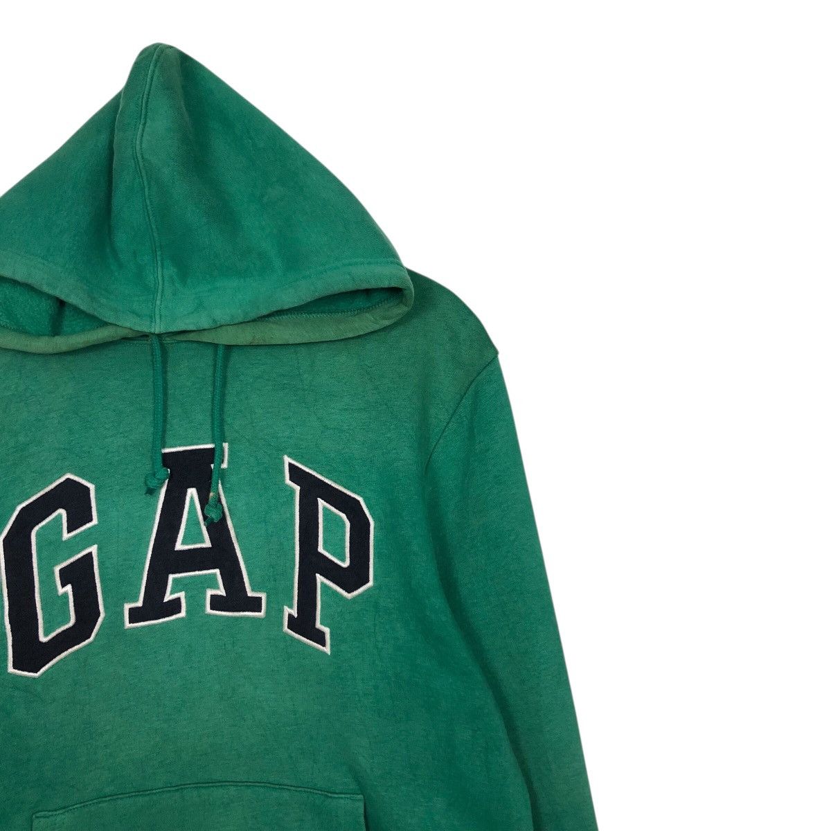 Gap 📌Rich Green Gap Hoodie Pull Over Spell Out Big Logo Size US S / EU 44-46 / 1 - 7 Thumbnail