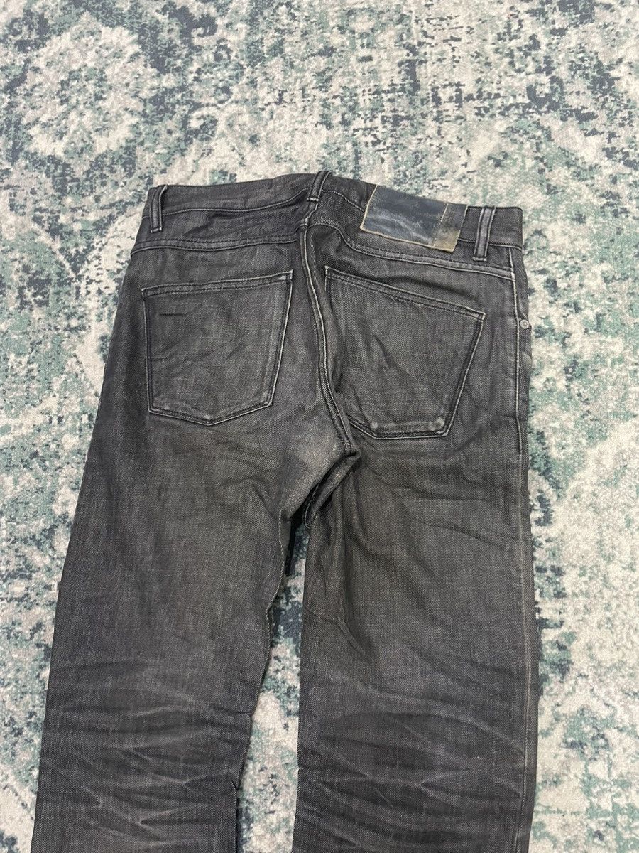Jil Sander Jil Sander By Raf Simon Waxed Style Distressed Denim Size US 32 / EU 48 - 19 Thumbnail