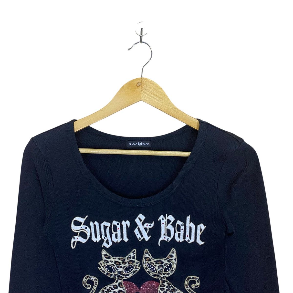 If Six Was Nine Sugar & Babe Big Logo Longsleeve Tee Size S / US 4 / IT 40 - 3 Thumbnail