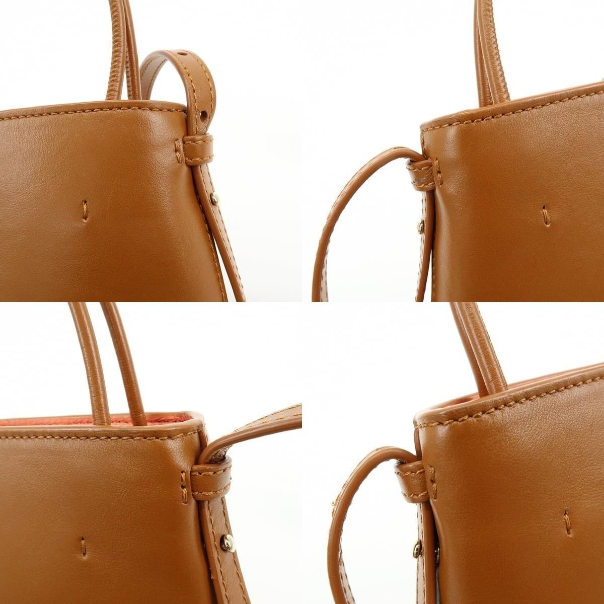 Chloe Chloe Micro Calfskin Top Handle Bag Tan Size ONE SIZE - 6 Thumbnail