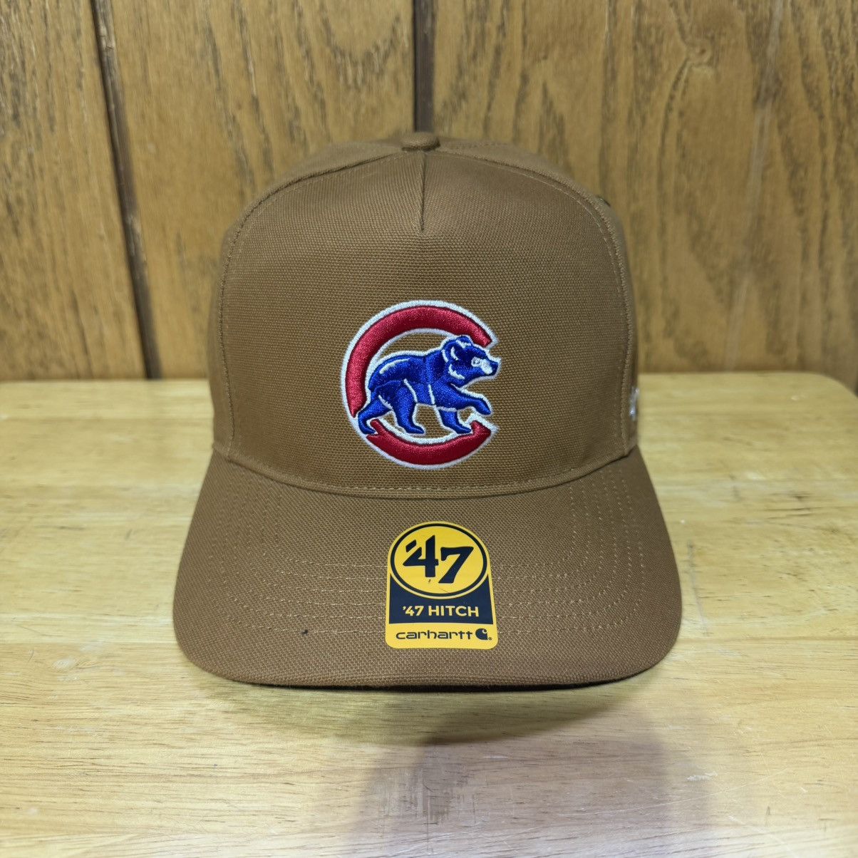 47 Brand × Carhartt Chicago Cubs Carhartt x '47 Hitch Snapback Hat Logo MLB NEW Size ONE SIZE - 1 Thumbnail