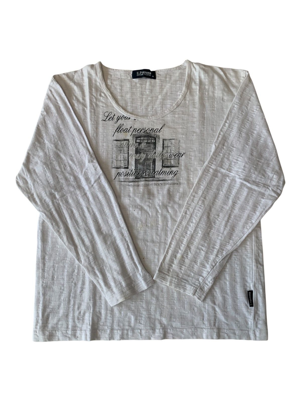 If Six Was Nine 2000s japanese archive u prenoma y2k longsleeve tee poem Size US M / EU 48-50 / 2 - 1 Thumbnail