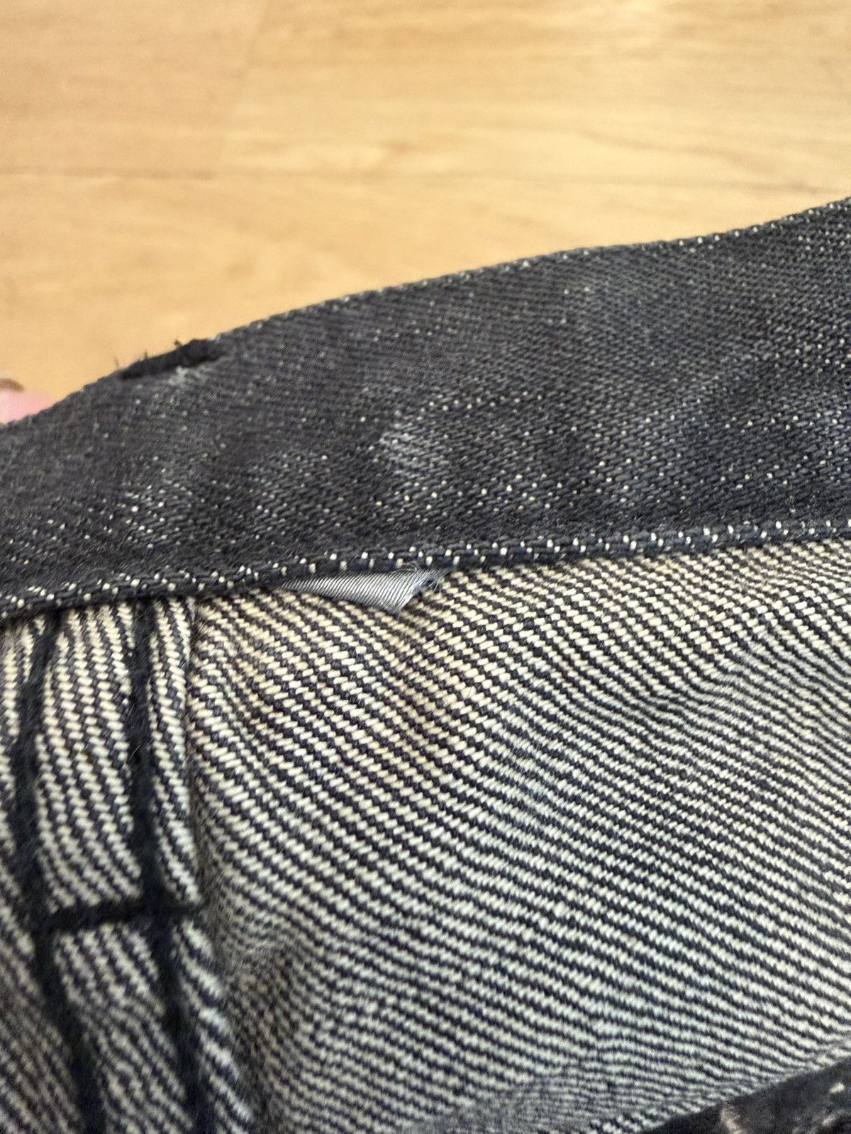 Dior Hedi Slimane Era Dior Homme waxed jeans Size US 31 - 9 Thumbnail
