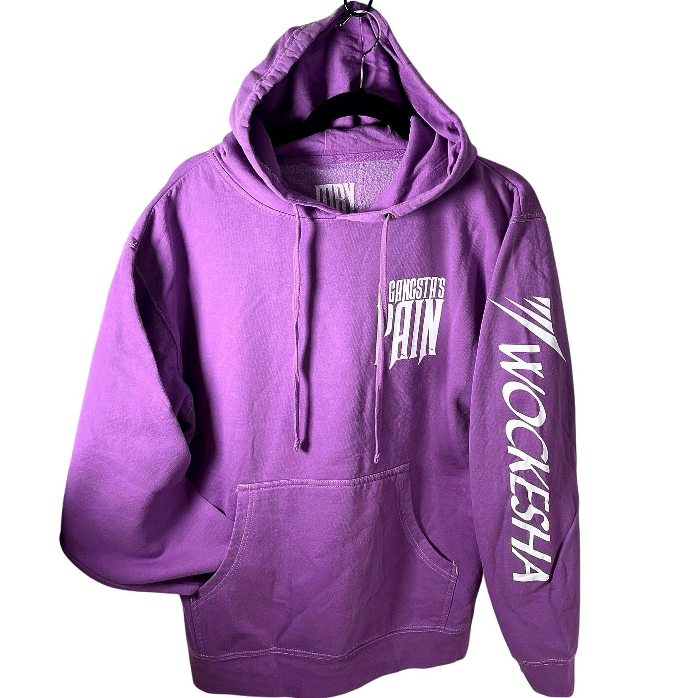 Band Tees Moneybagg Yo Tour A Gangsta´s Pain Wockesha Hoodie Purple M Size US M / EU 48-50 / 2 - 1 Thumbnail