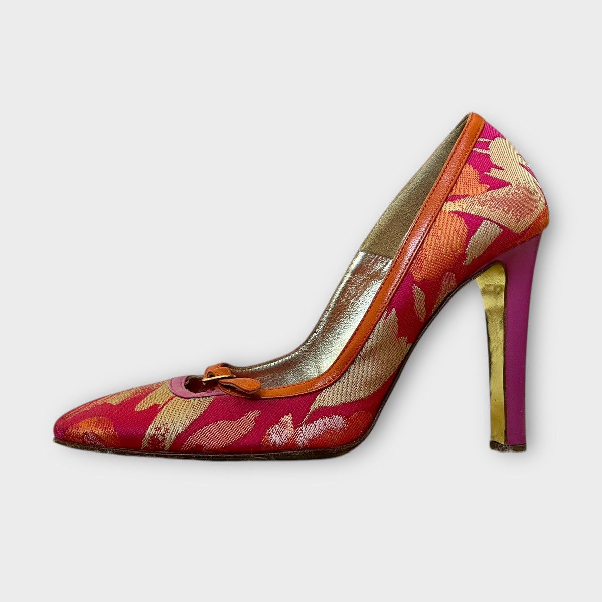 Dolce & Gabbana D&G Pink Heels - Size 36 Size US 6 / IT 36 - 1 Thumbnail