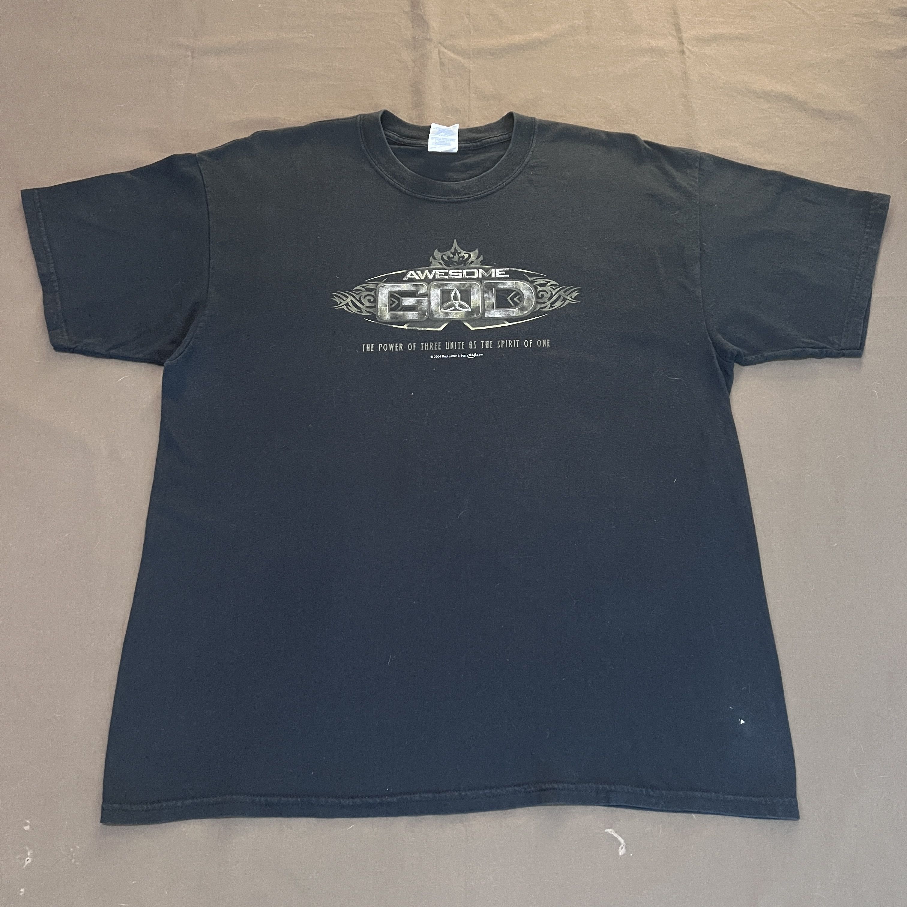 Vintage Vintage Y2K Awesome God Jesus Bible Holy Promo Tee XL Size US XL / EU 56 / 4 - 2 Thumbnail