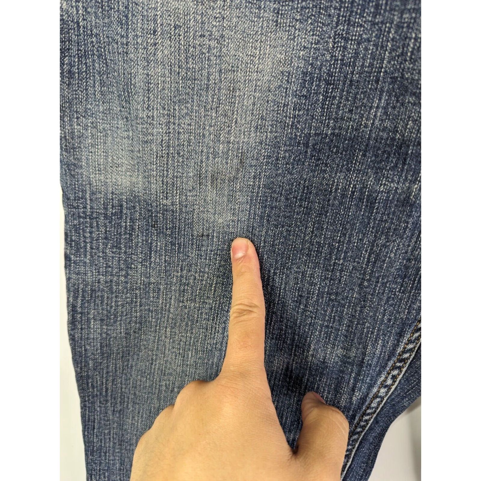 Levi's Levi's 514 Mens Slim Straight Denim Jeans 32x32 Dark Blue Wash 5-Pocket N/A Size US 32 / EU 48 - 3 Thumbnail