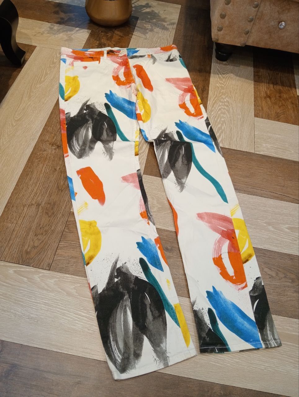 Paul Smith PAUL SMITH PAINT JEANS Size US 33 - 3 Thumbnail