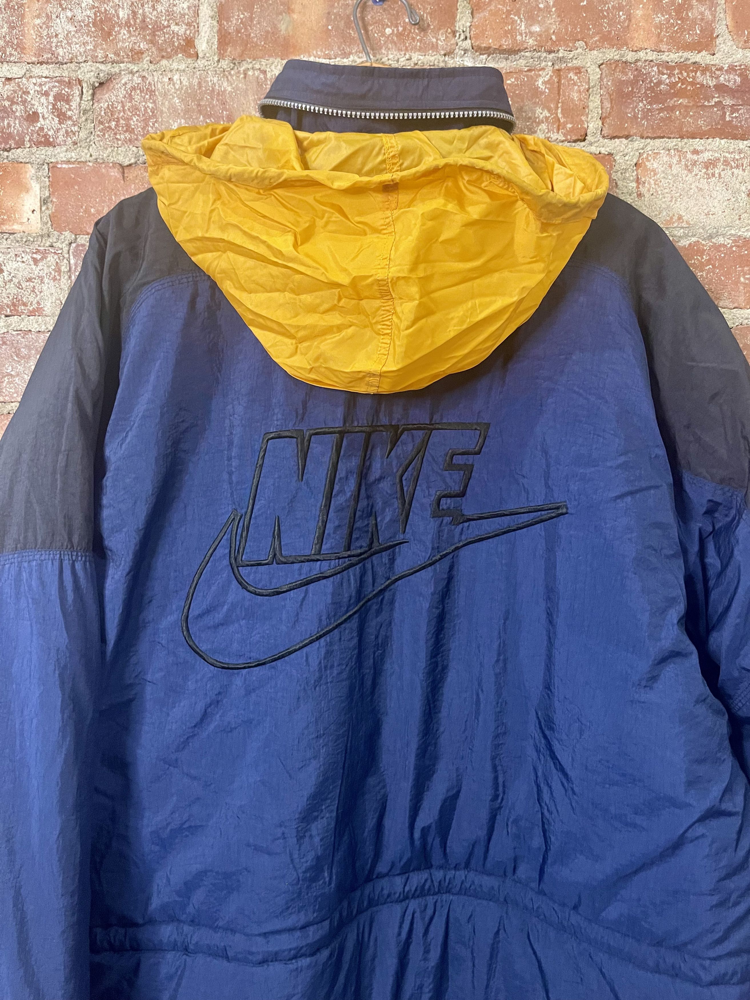 Nike × Vintage Vintage 1990's Nike Parka Jacket Size US XL / EU 56 / 4 - 8 Thumbnail