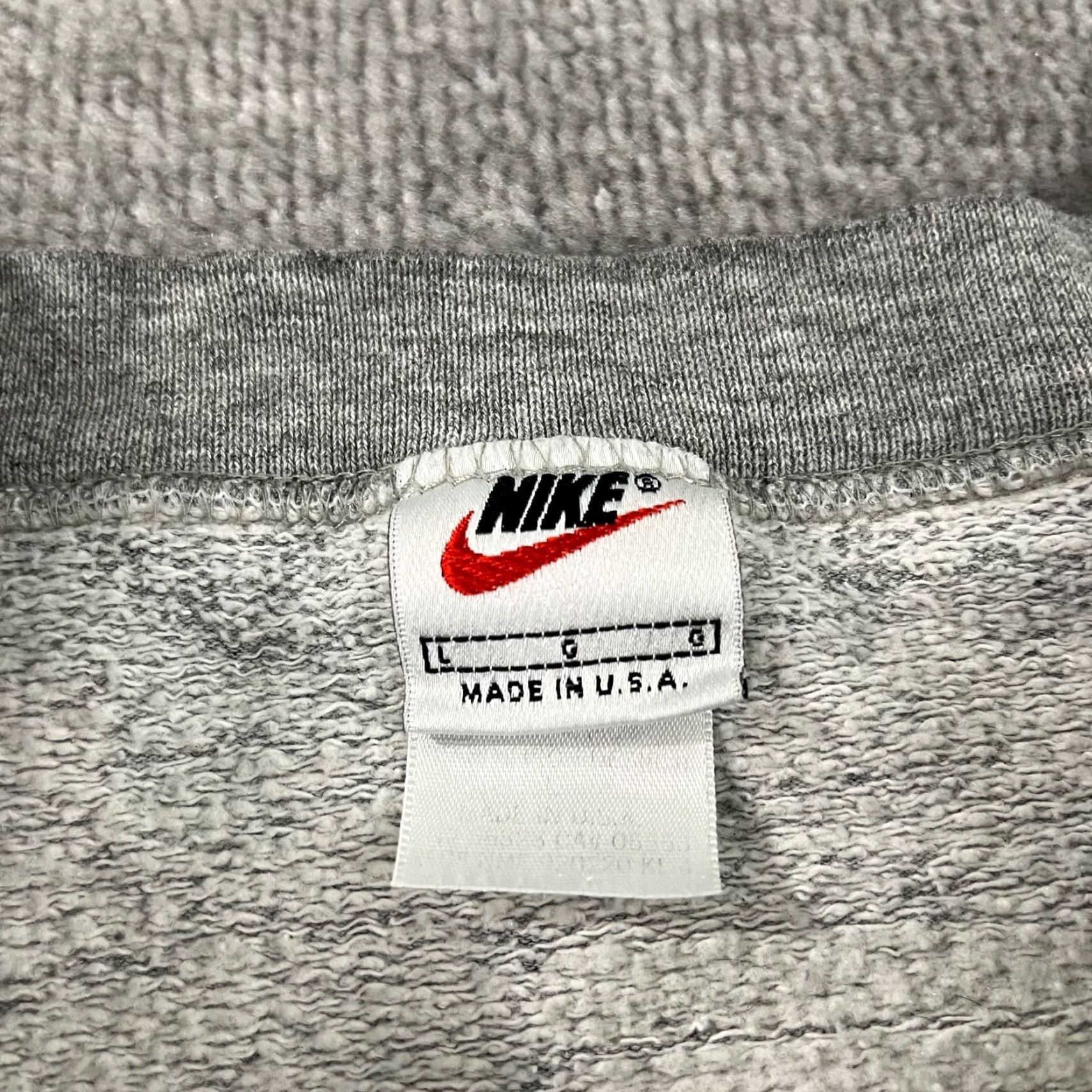 Nike VINTAGE Nike Sweatshirt Mens L Gray FSU Florida State Seminoles Crewneck 90s Sports University Logo Graphic Print Size US L / EU 52-54 / 3 - 3 Thumbnail