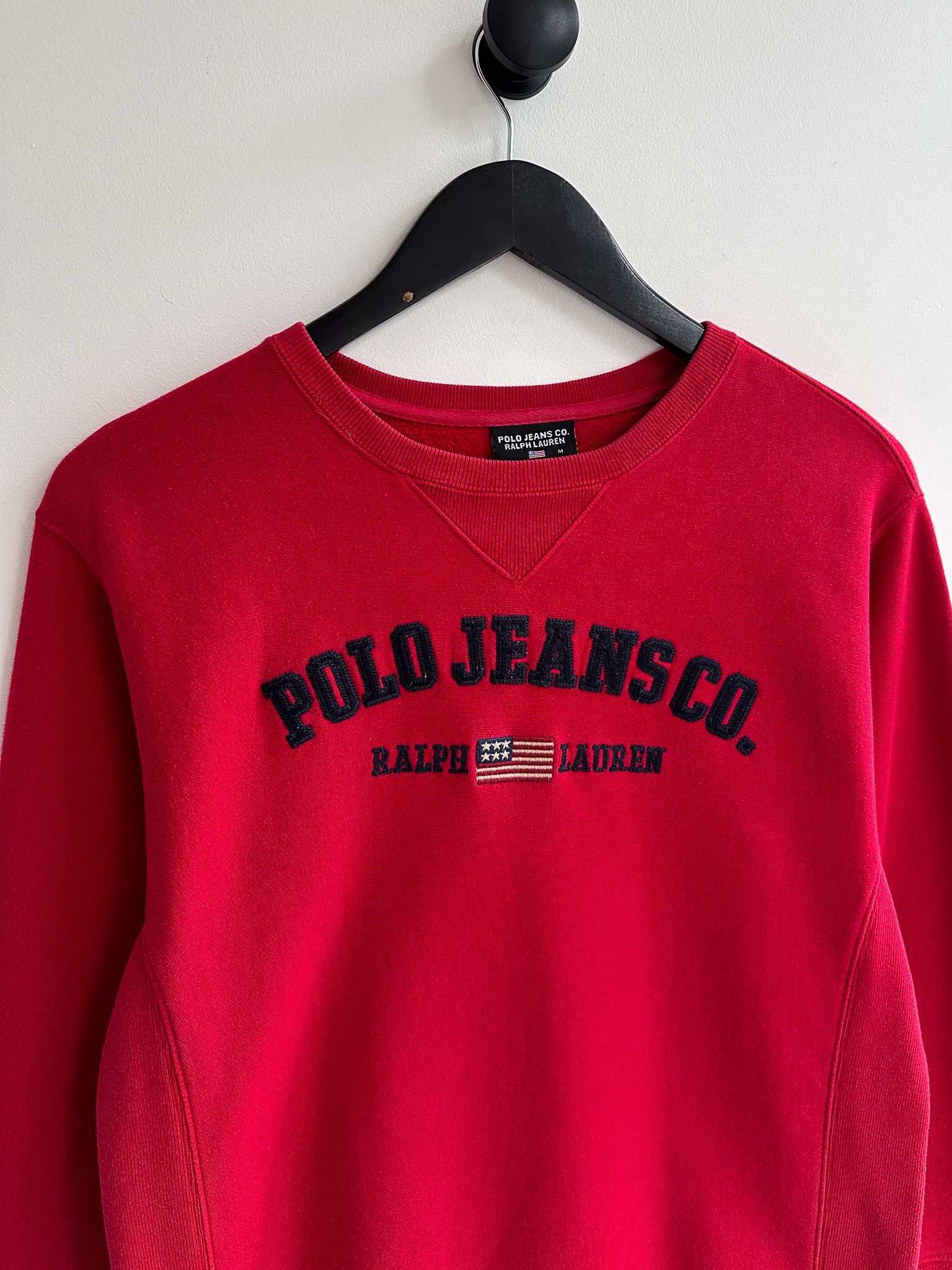 Polo Ralph Lauren Vintage Polo Jeans Ralph Lauren Sweatshirt Pullover Size M / US 6-8 / IT 42-44 - 2 Thumbnail
