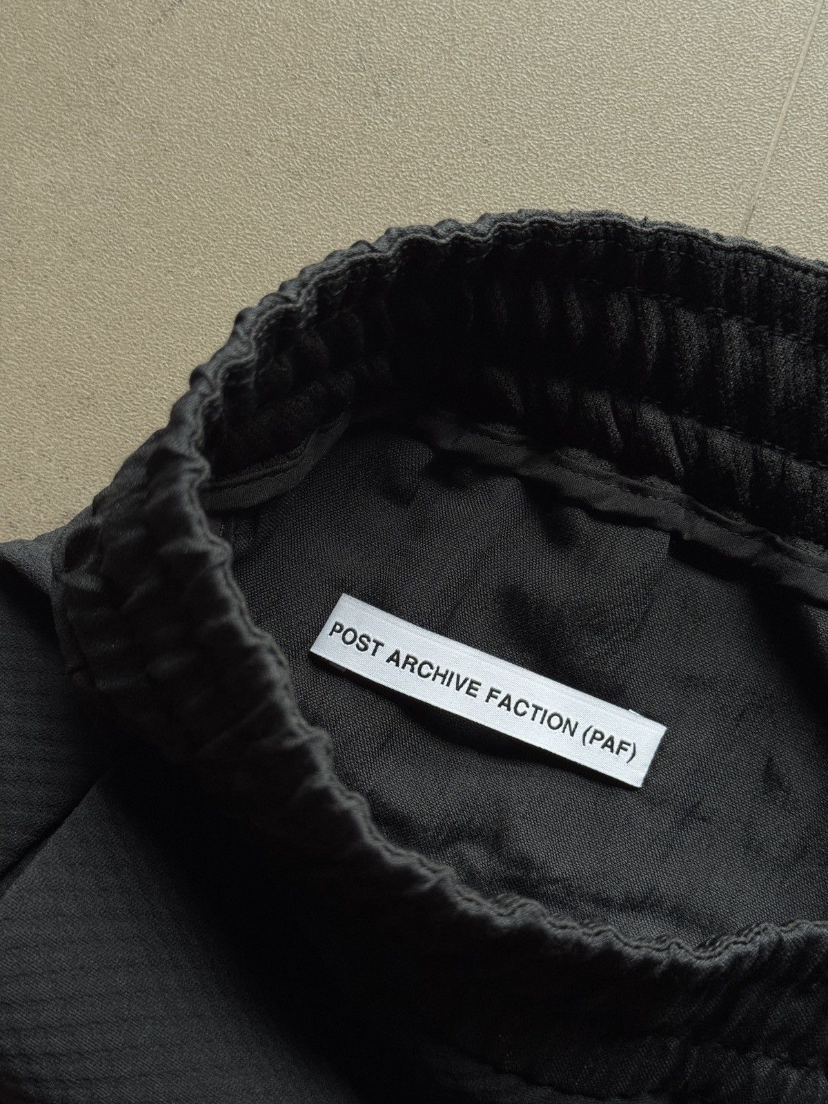 POST ARCHIVE FACTION (PAF) Black 8.0 Right Track Pants Size US 36 / EU 52 - 7 Thumbnail