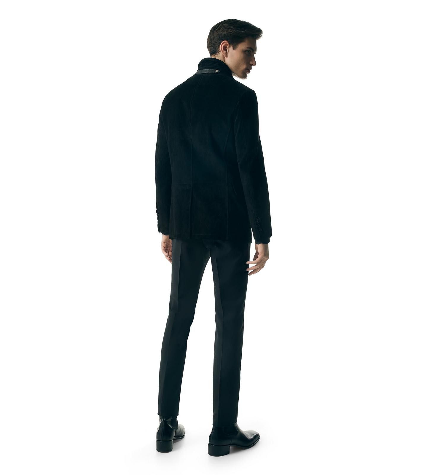Tom Ford A Menswear Grail $10-$14K Rare Coveted Suede Leather Jacket Size US M / EU 48-50 / 2 - 6 Thumbnail