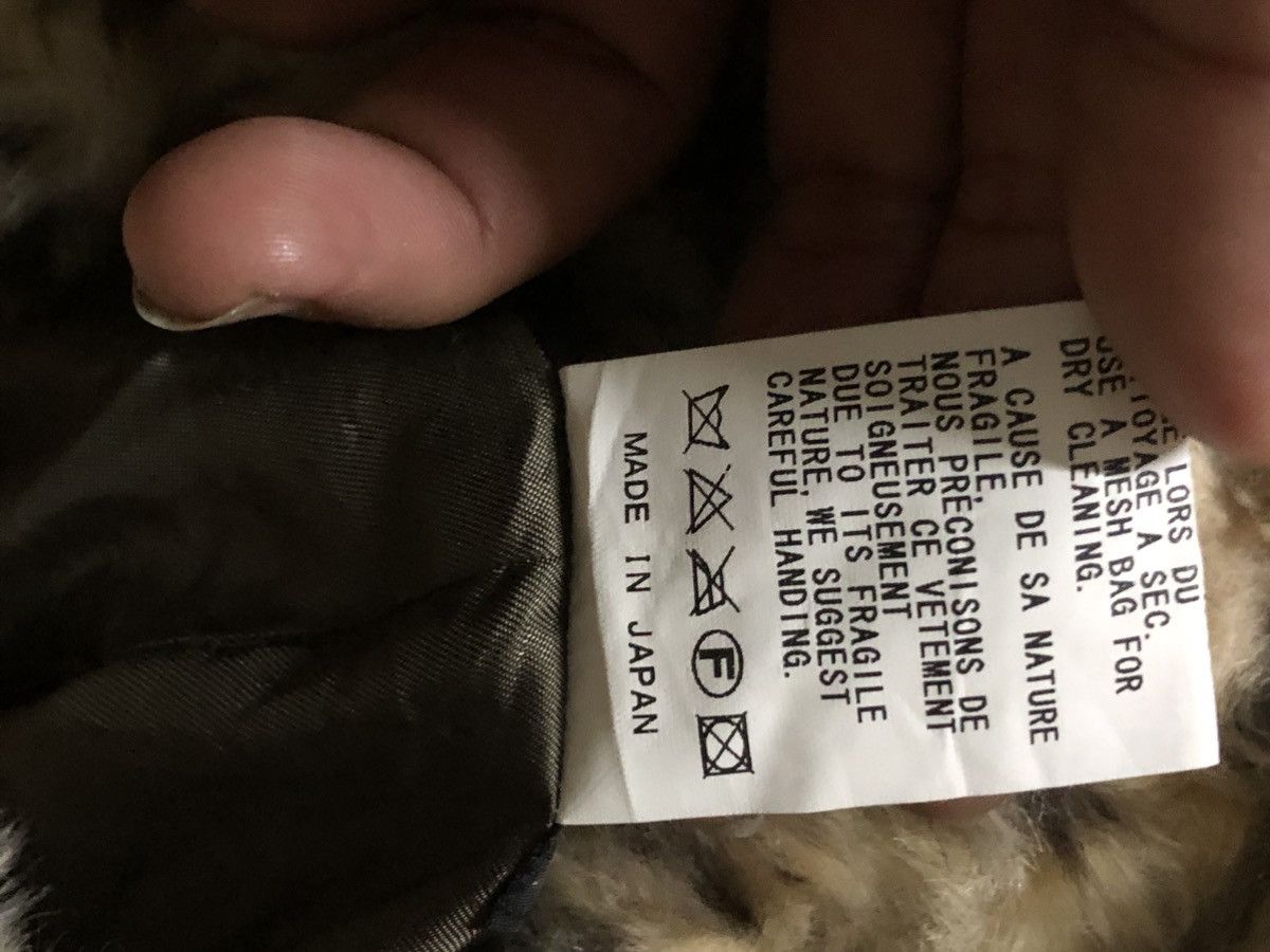 agnes b. Agness B. Leopard Motif Faux Fir Coat Size S / US 4 / IT 40 - 4 Thumbnail