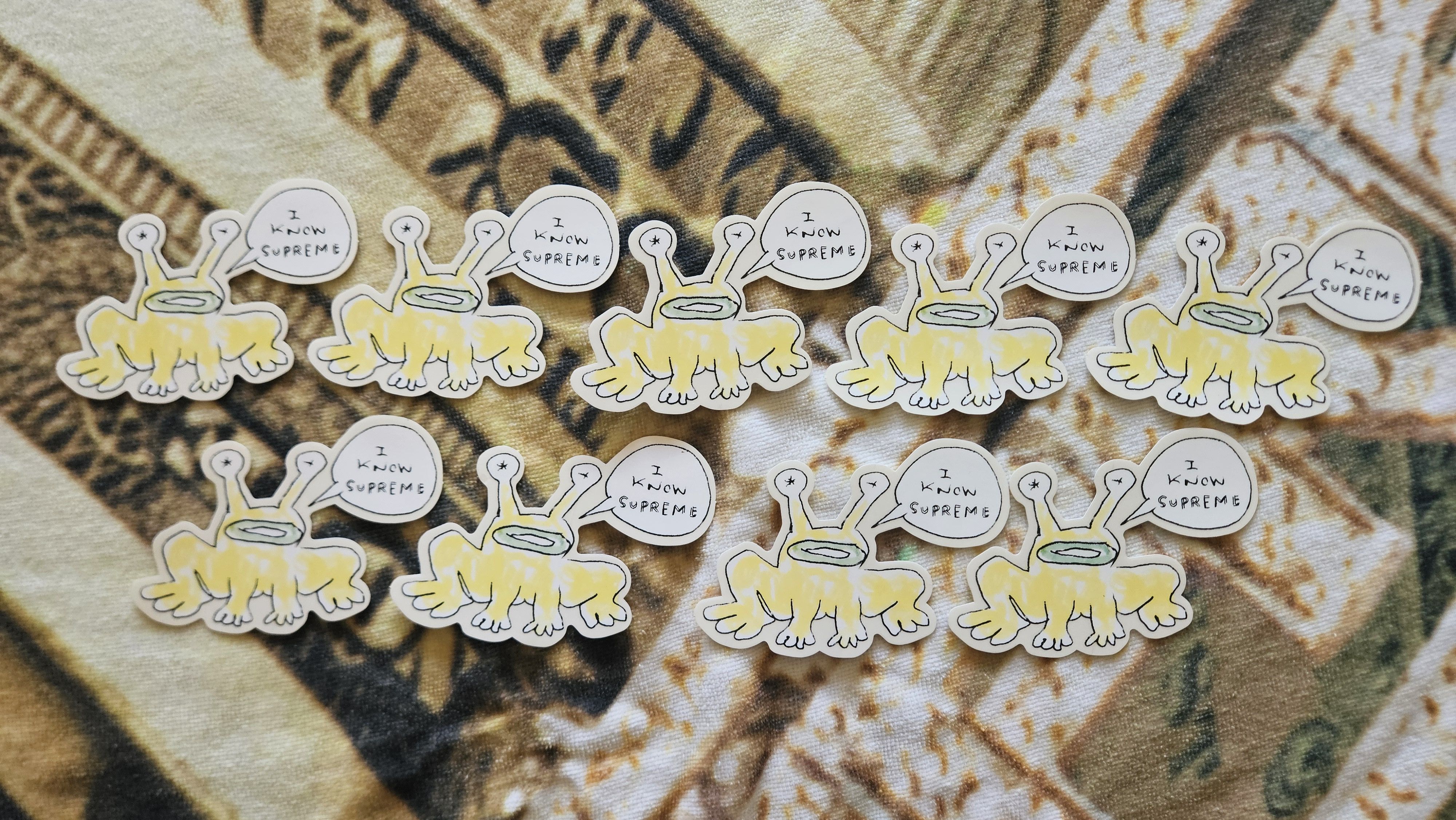 Supreme Supreme Dan Johnston Stickers Size ONE SIZE - 3 Thumbnail