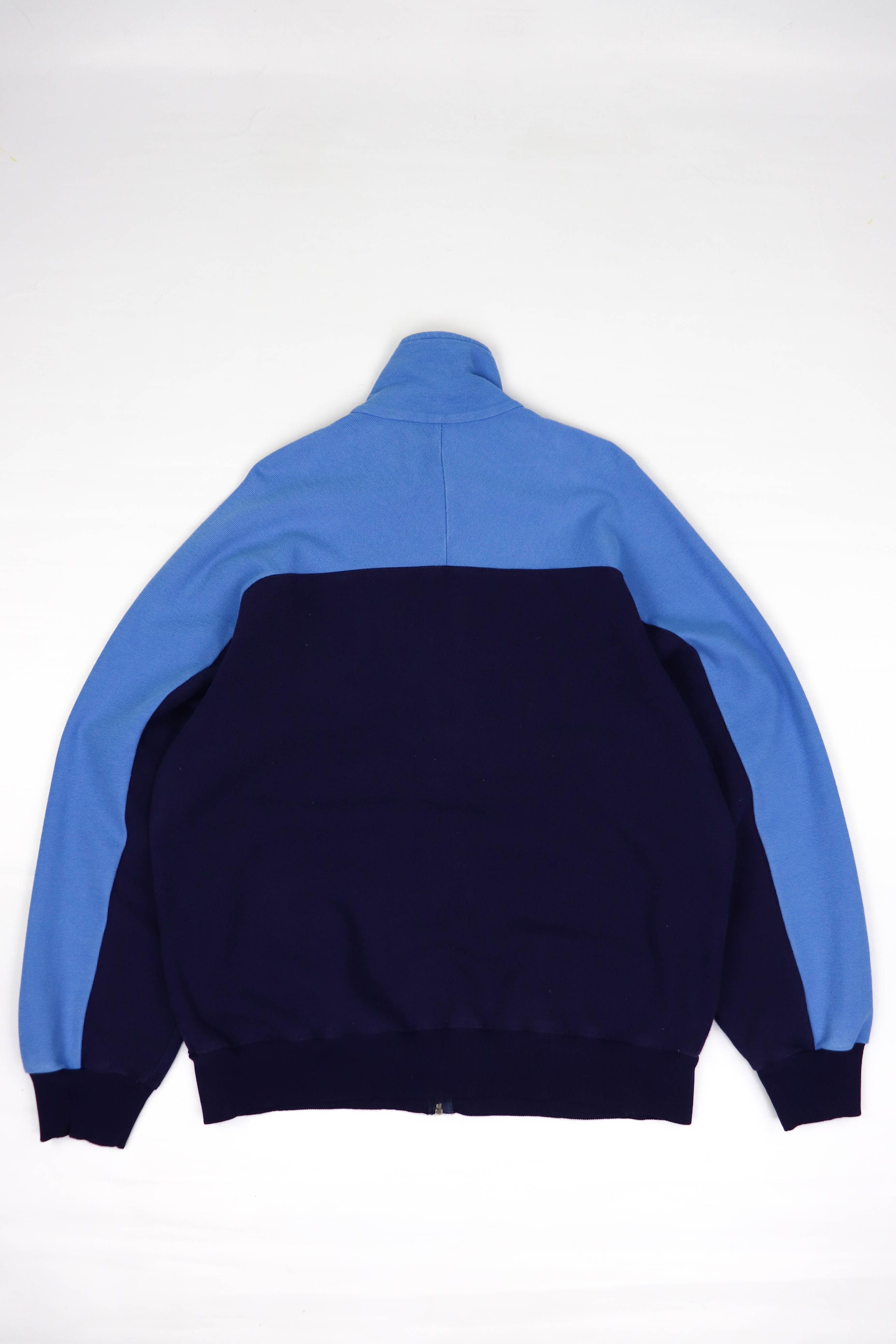 Vintage Bundeswehr Rare Vintage Full Zip Blue Track Top Jacket Size US XL / EU 56 / 4 - 2 Thumbnail