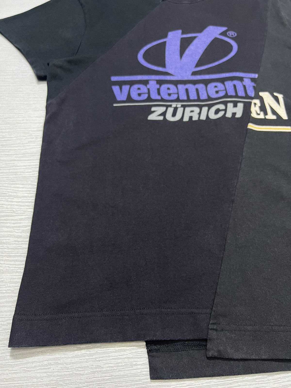 Vetements Vetements - Zurich Reconstructed Cut Up T-Shirt Size US XS / EU 42 / 0 - 6 Thumbnail